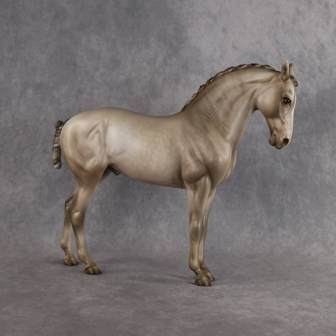 So Shiny OOAK FCM Andalusian by Julie Keim DDOOAKs26