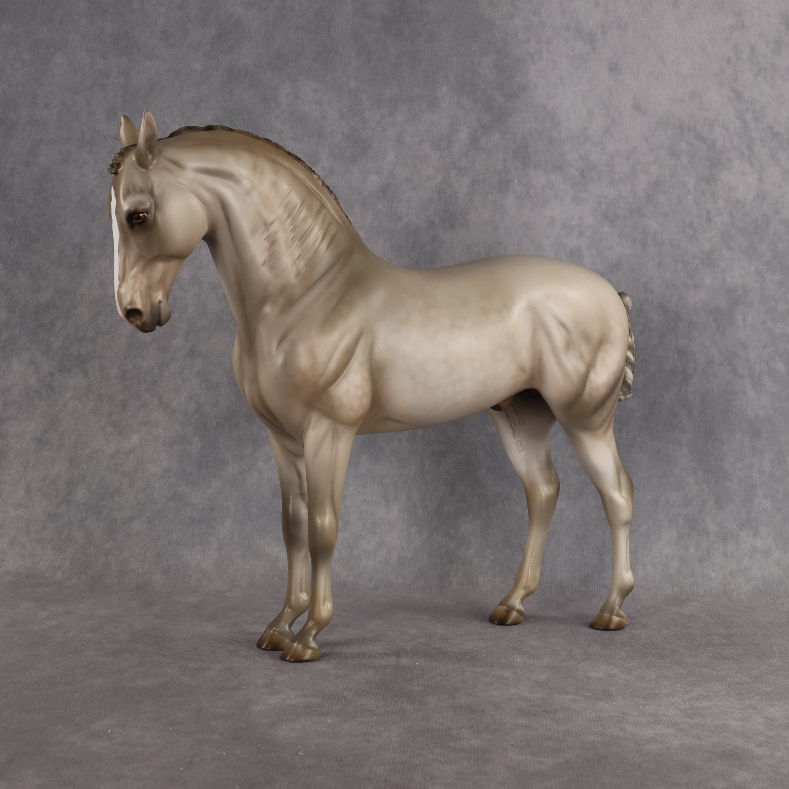 So Shiny OOAK FCM Andalusian by Julie Keim DDOOAKs26