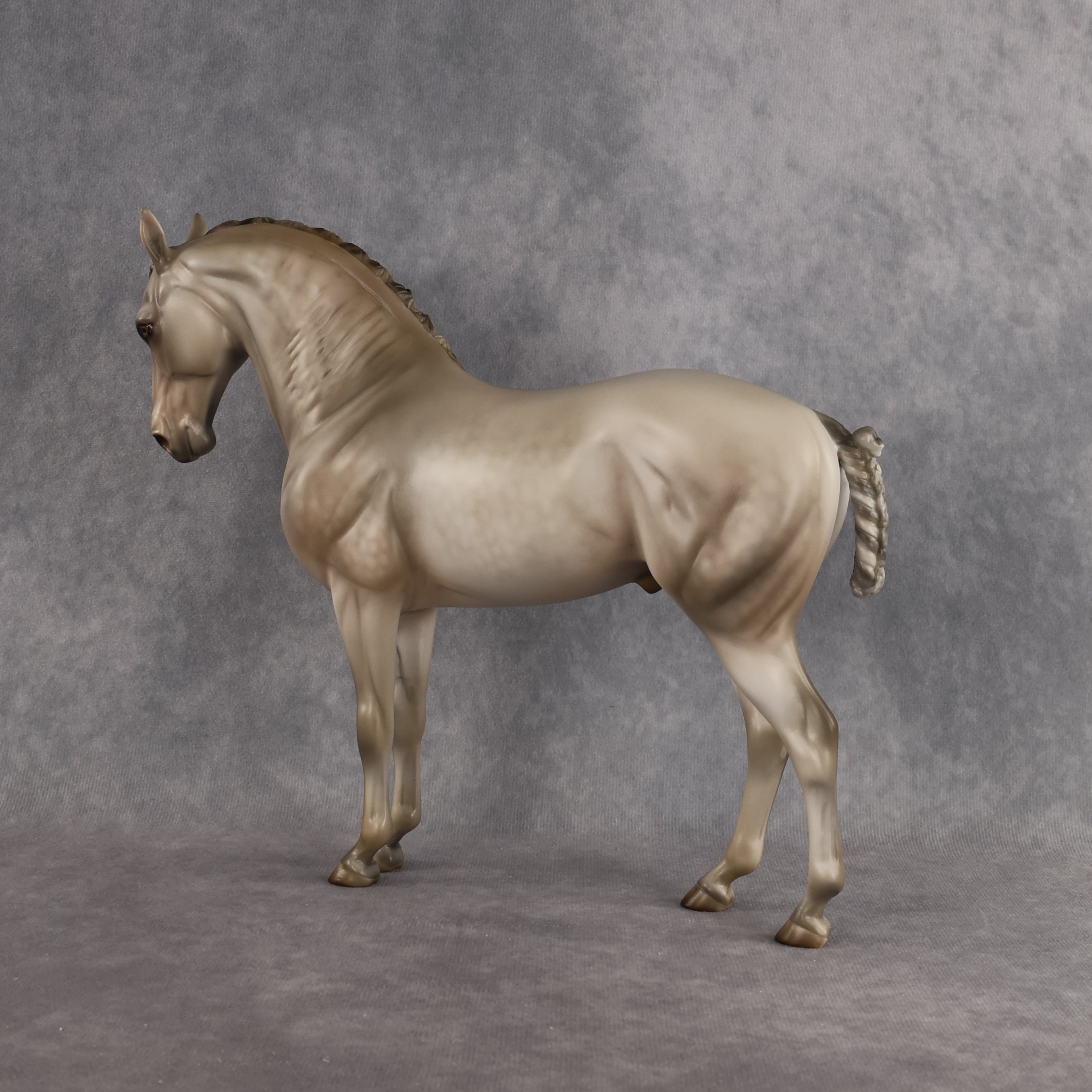 So Shiny OOAK FCM Andalusian by Julie Keim DDOOAKs26