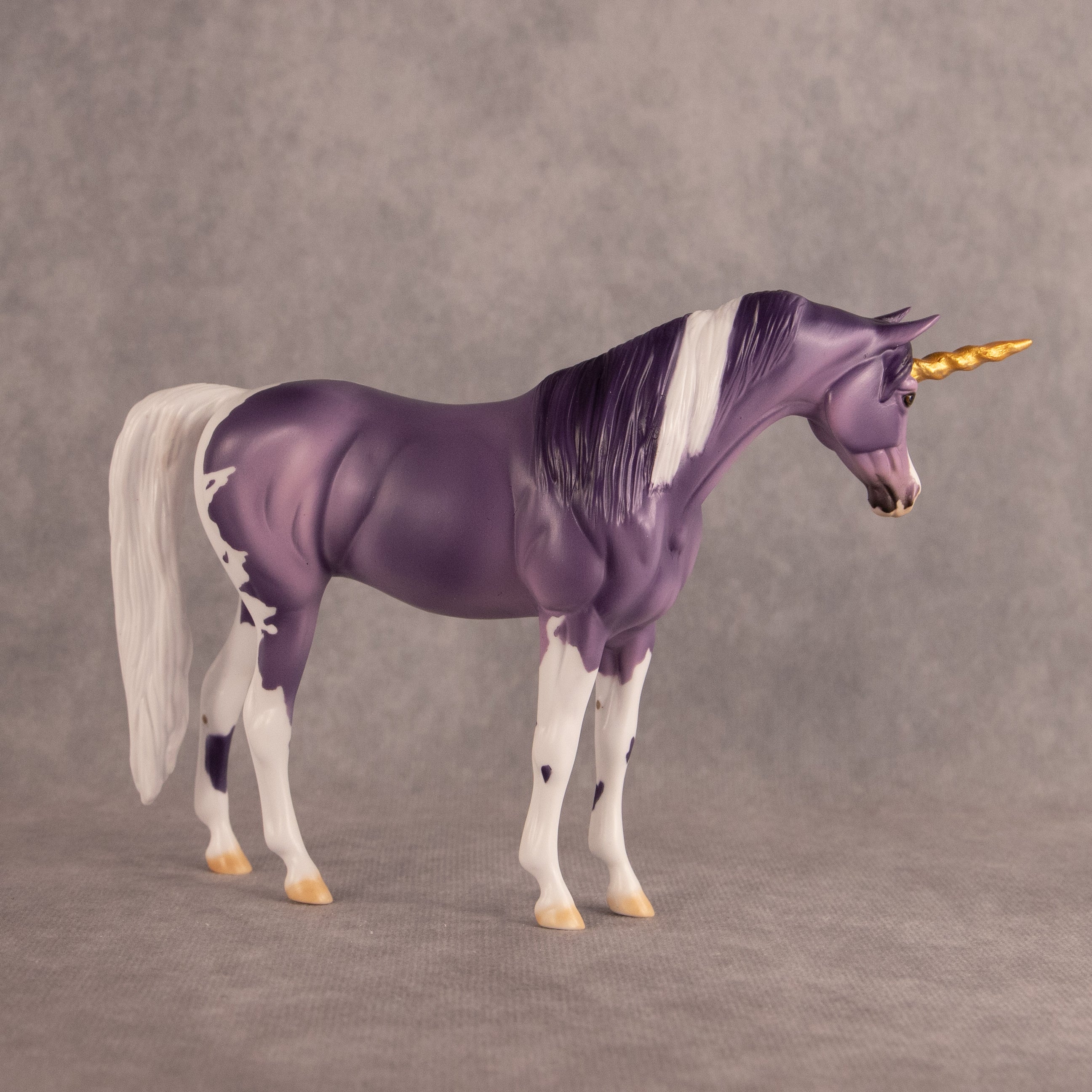 Sparkling Grape OOAK FCM Pebble Arabian Mare by Dawn Quick EQ26