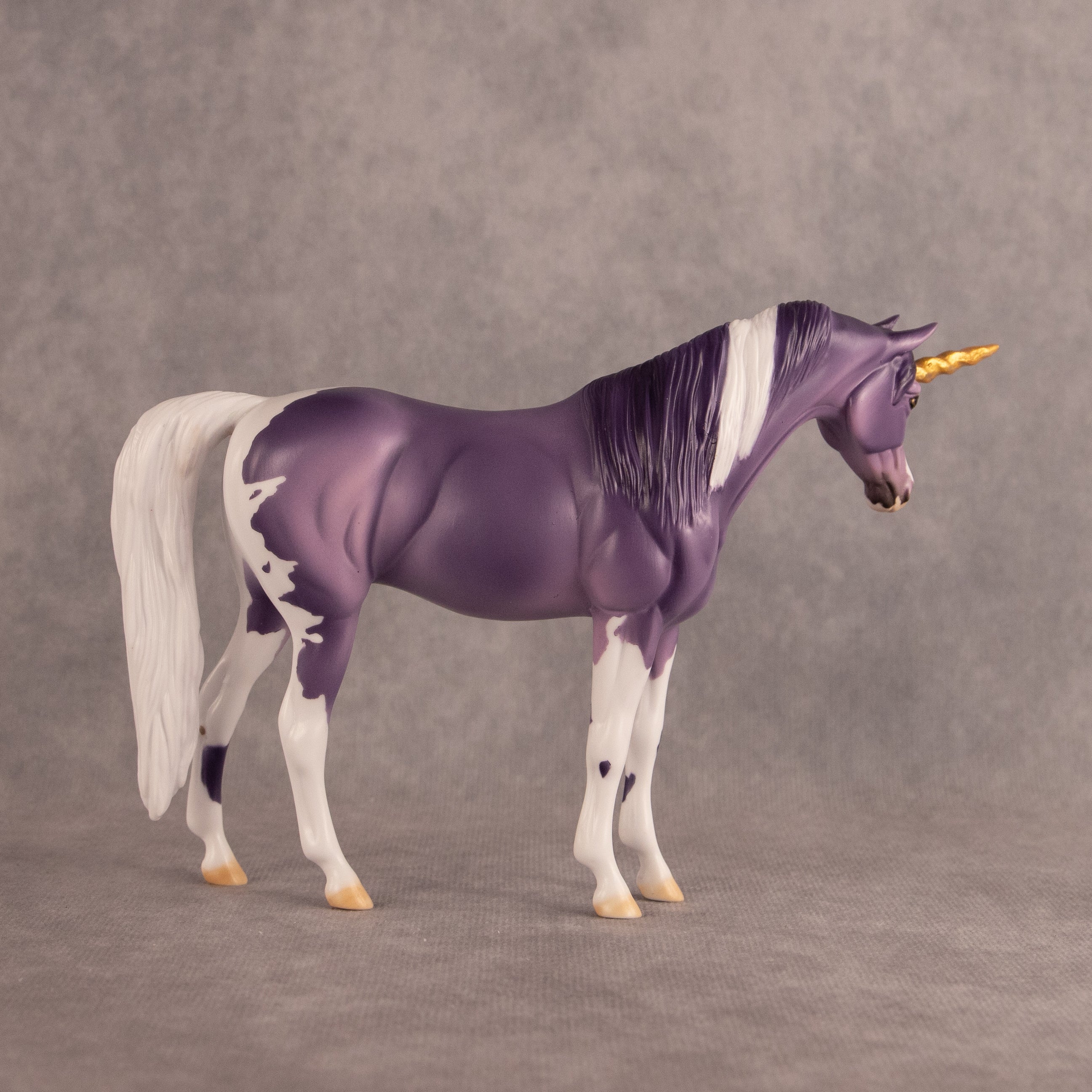 Sparkling Grape OOAK FCM Pebble Arabian Mare by Dawn Quick EQ26