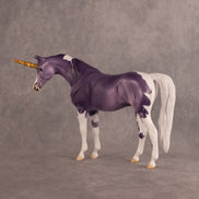 Sparkling Grape OOAK FCM Pebble Arabian Mare by Dawn Quick EQ26