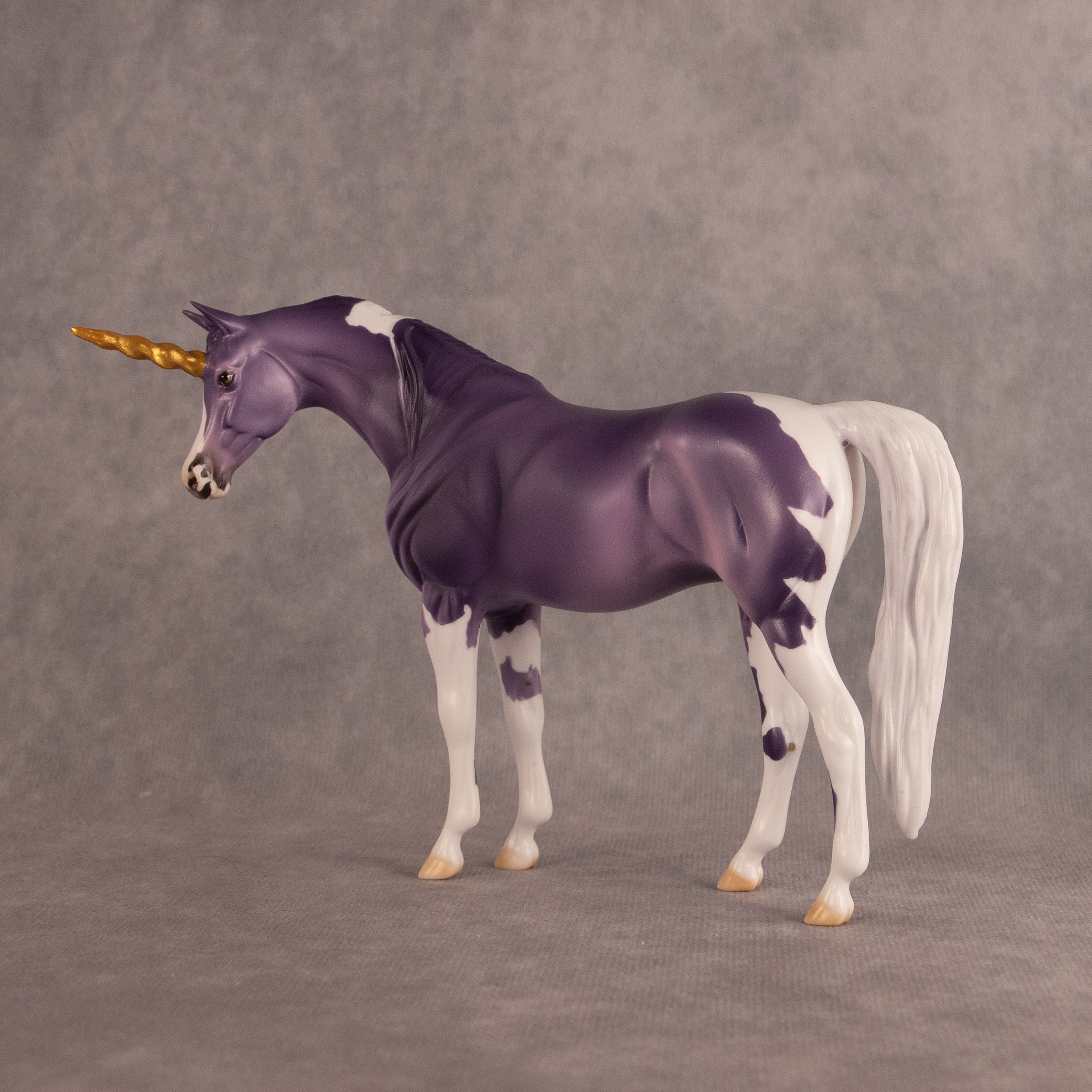 Sparkling Grape OOAK FCM Pebble Arabian Mare by Dawn Quick EQ26