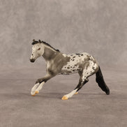 Spectre OOAK Chip Cutting Horse by Dawn Quick SHCF26
