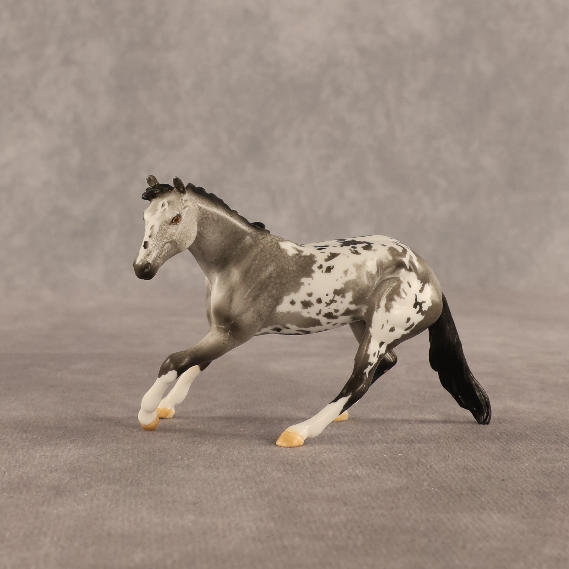 Spectre OOAK Chip Cutting Horse by Dawn Quick SHCF26