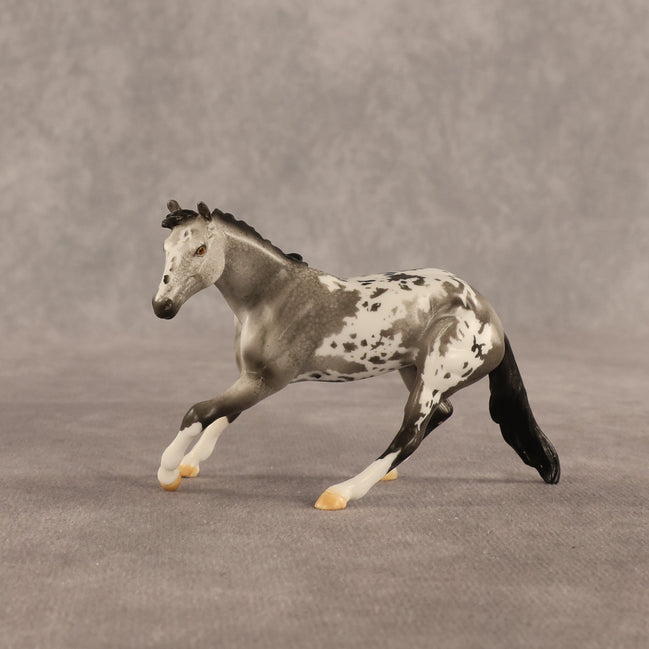 Spectre OOAK Chip Cutting Horse by Dawn Quick SHCF26