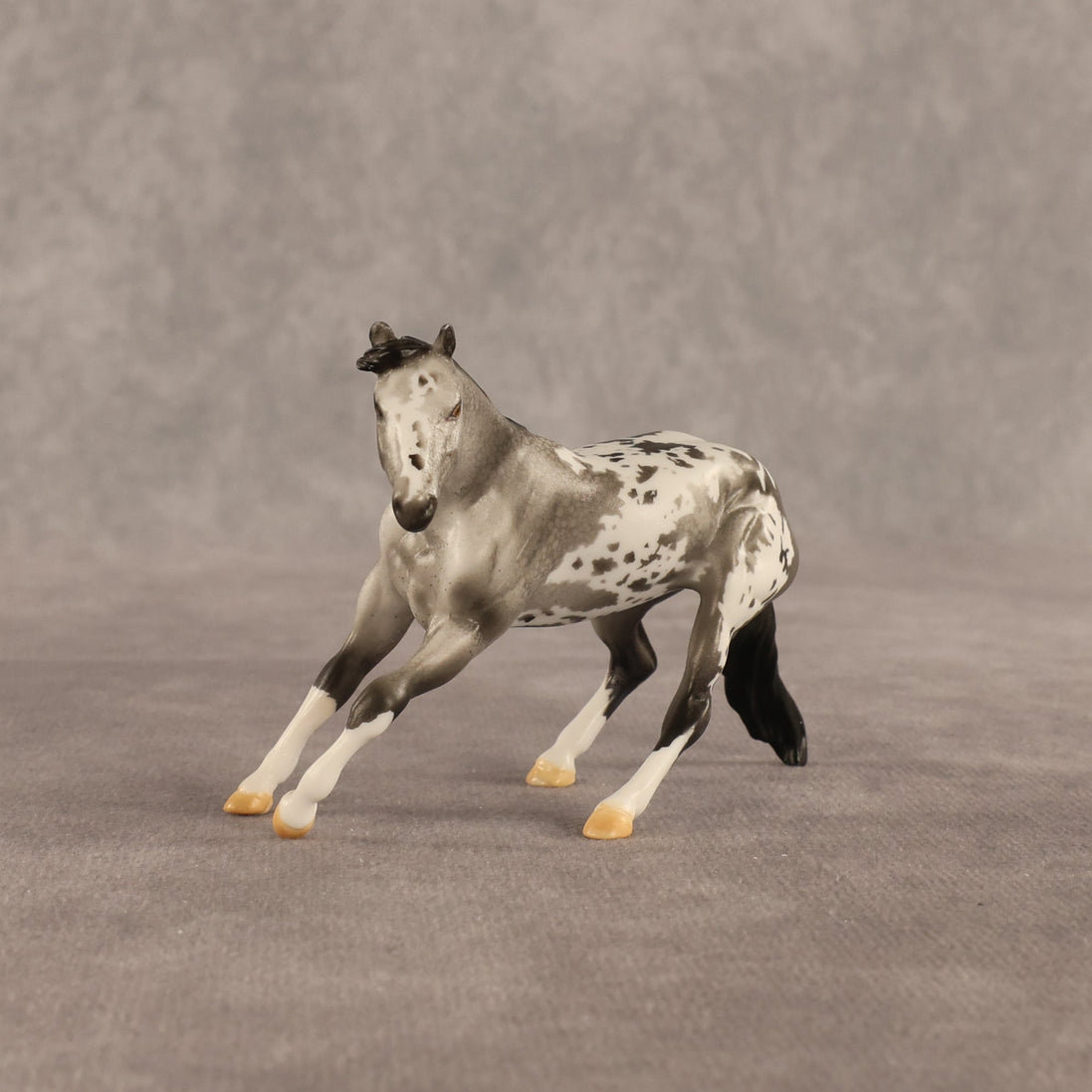 Spectre OOAK Chip Cutting Horse by Dawn Quick SHCF26