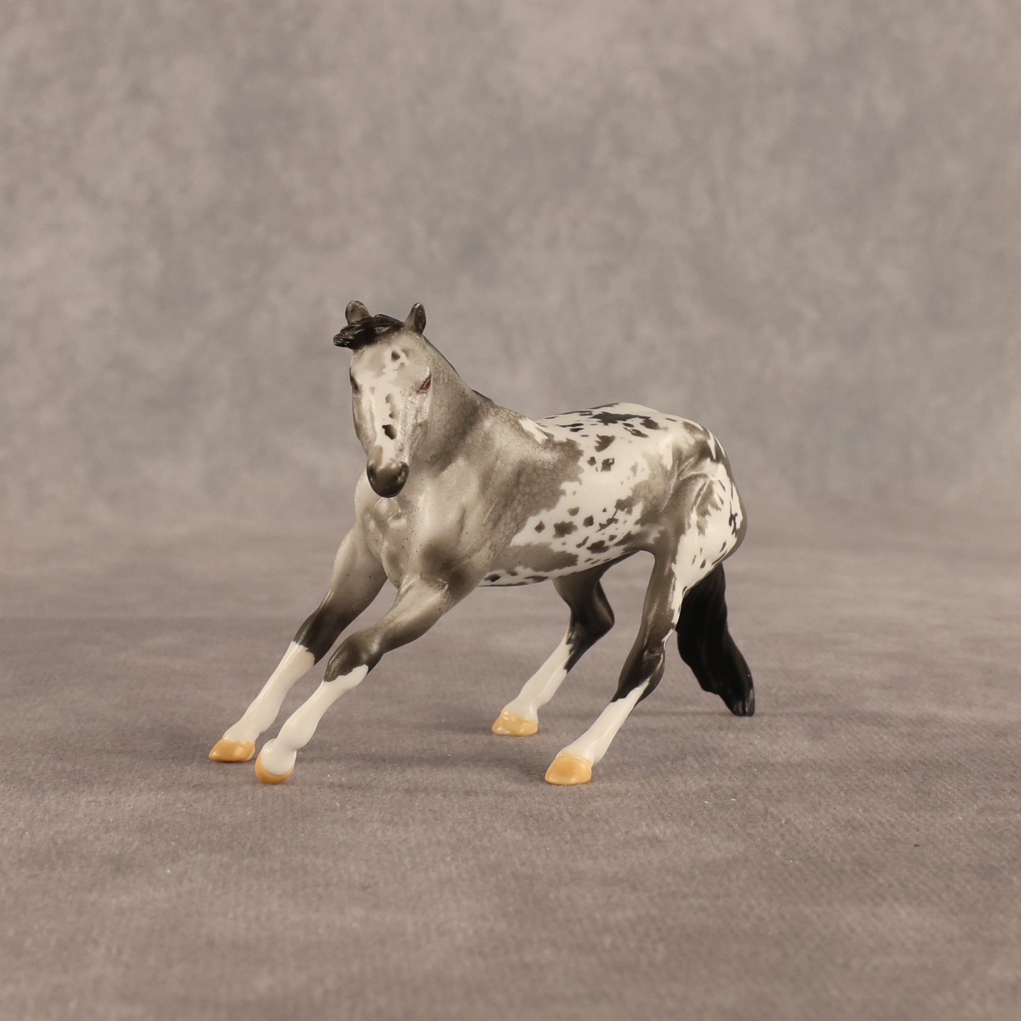 Spectre OOAK Chip Cutting Horse by Dawn Quick SHCF26