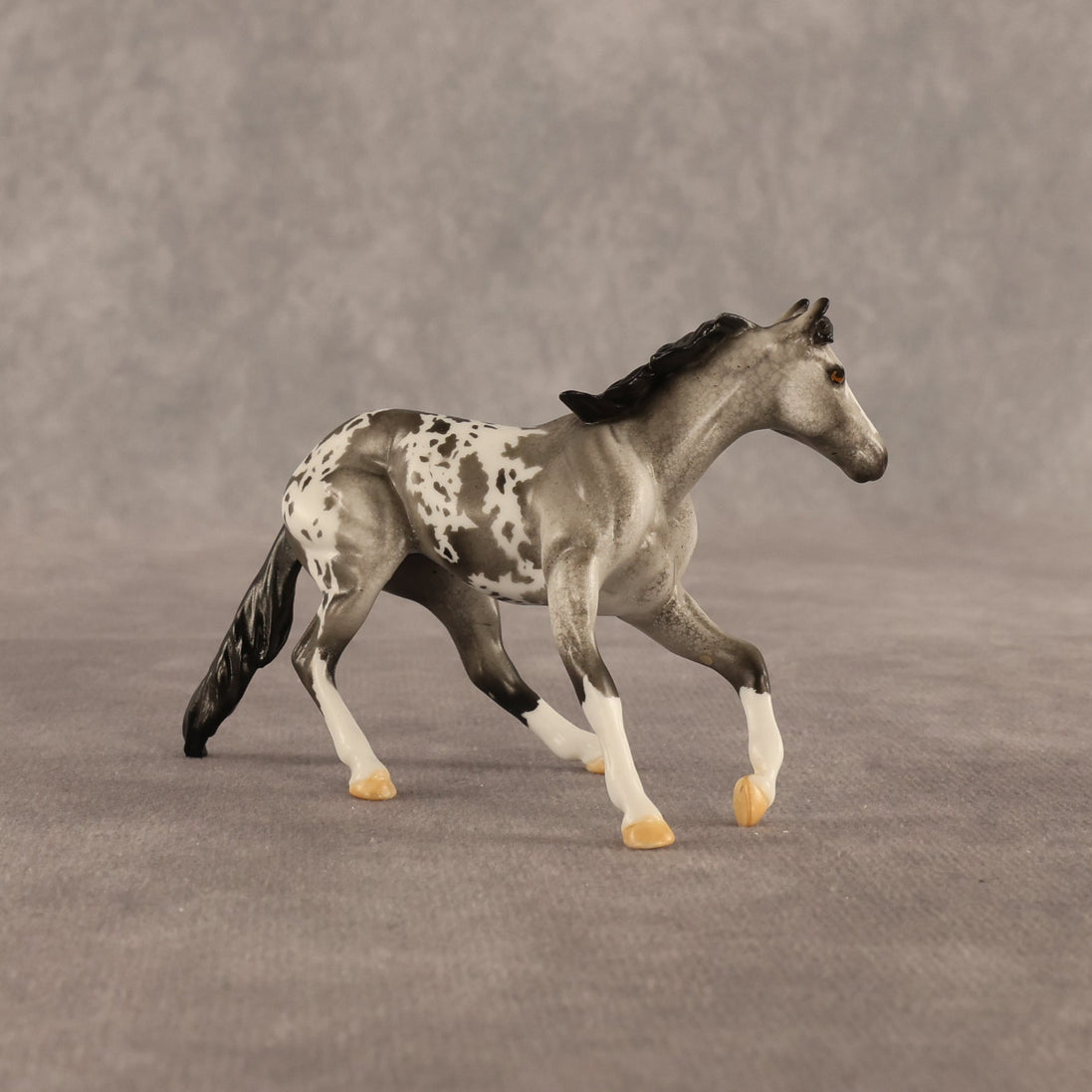 Spectre OOAK Chip Cutting Horse by Dawn Quick SHCF26