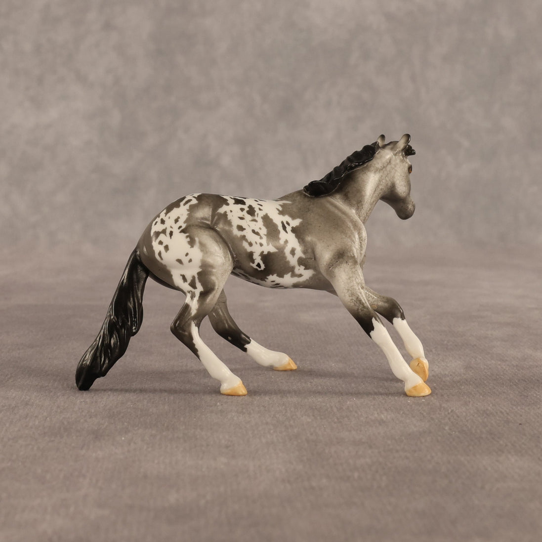 Spectre OOAK Chip Cutting Horse by Dawn Quick SHCF26