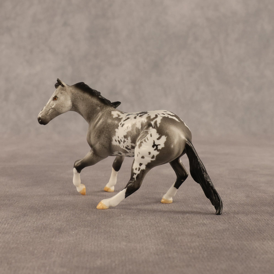 Spectre OOAK Chip Cutting Horse by Dawn Quick SHCF26