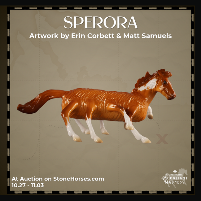 Sperora OOAK  EFCM Chip Mustang by Erin Corbett & Matt Samuels MM26