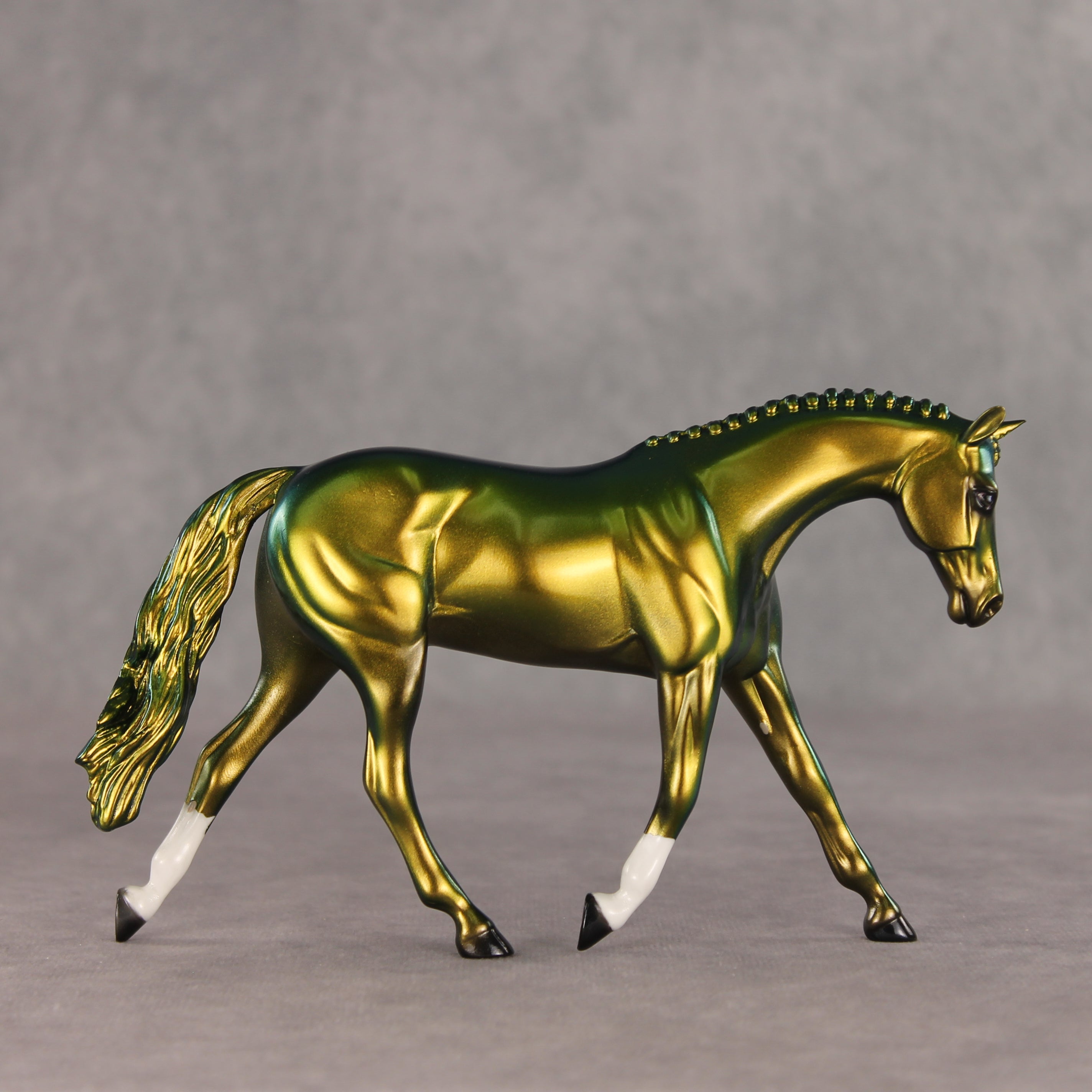 Spicy Dill OOAK Pebble Warmblood by Erin Corbett VV26