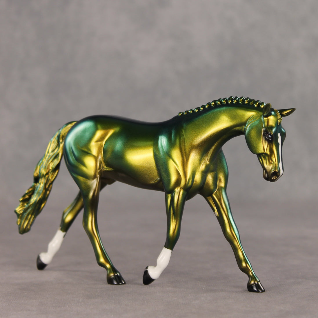 Spicy Dill OOAK Pebble Warmblood by Erin Corbett VV26