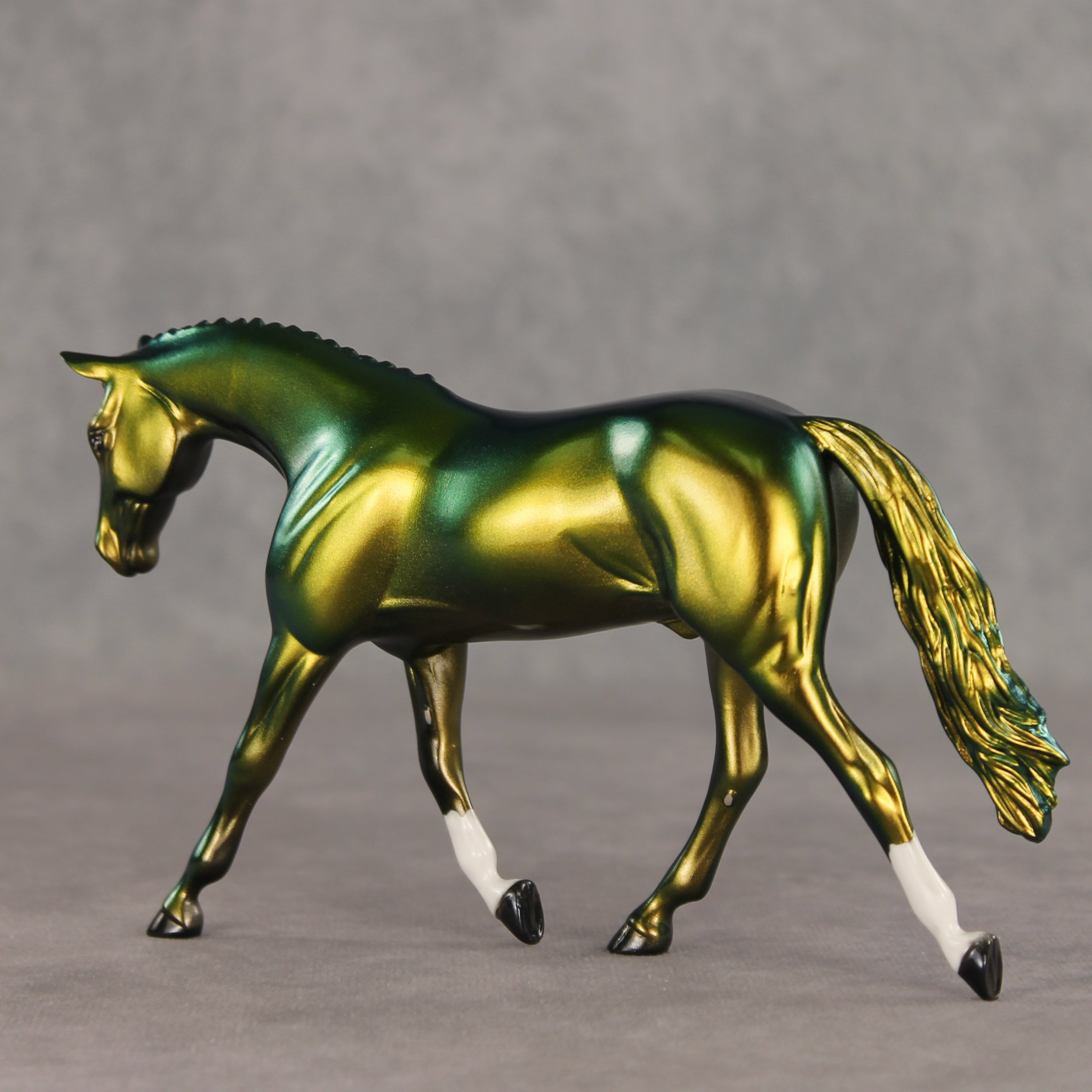 Spicy Dill OOAK Pebble Warmblood by Erin Corbett VV26