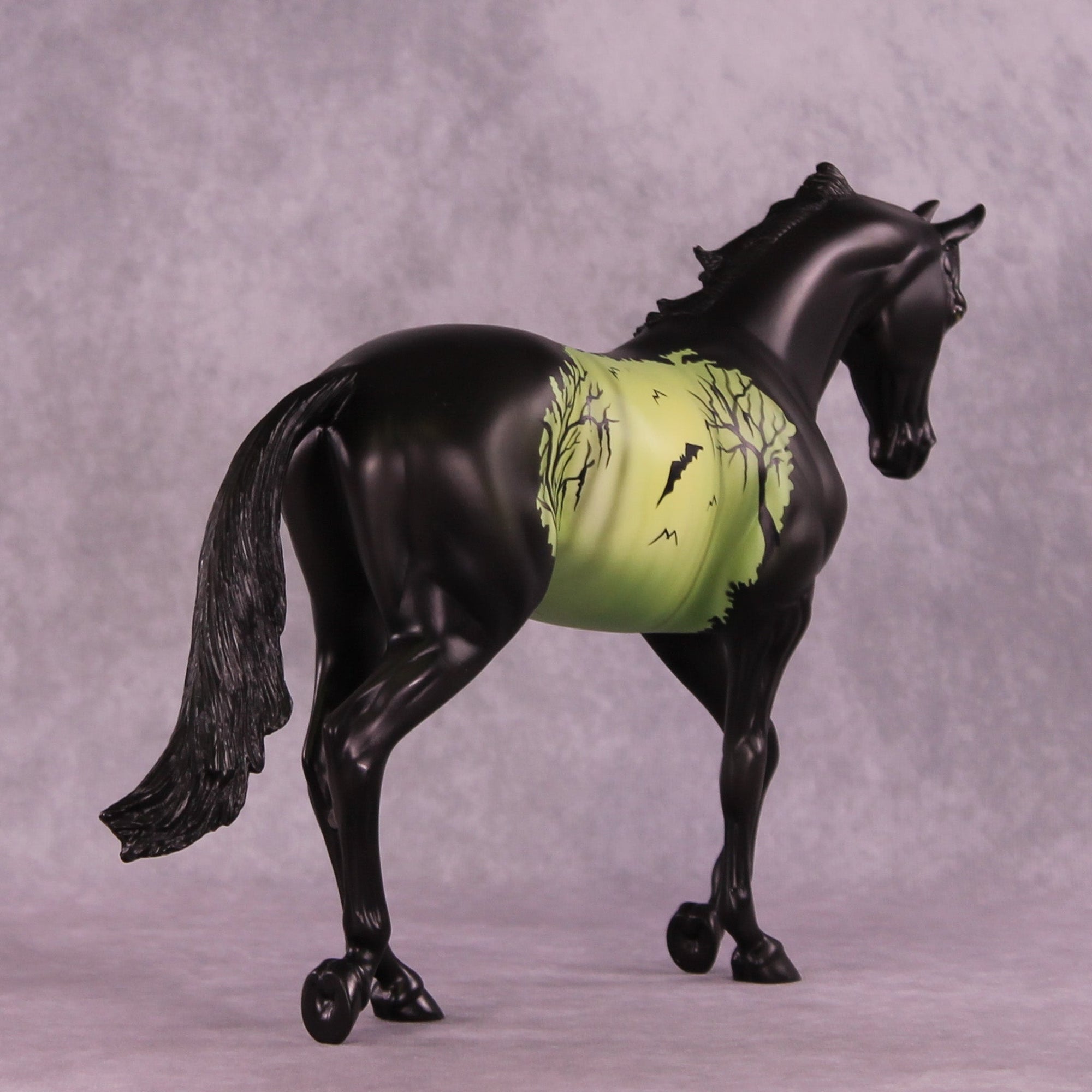 Spooky Scenery OOAK Thoroughbred by Dawn Quick MM25 Group B