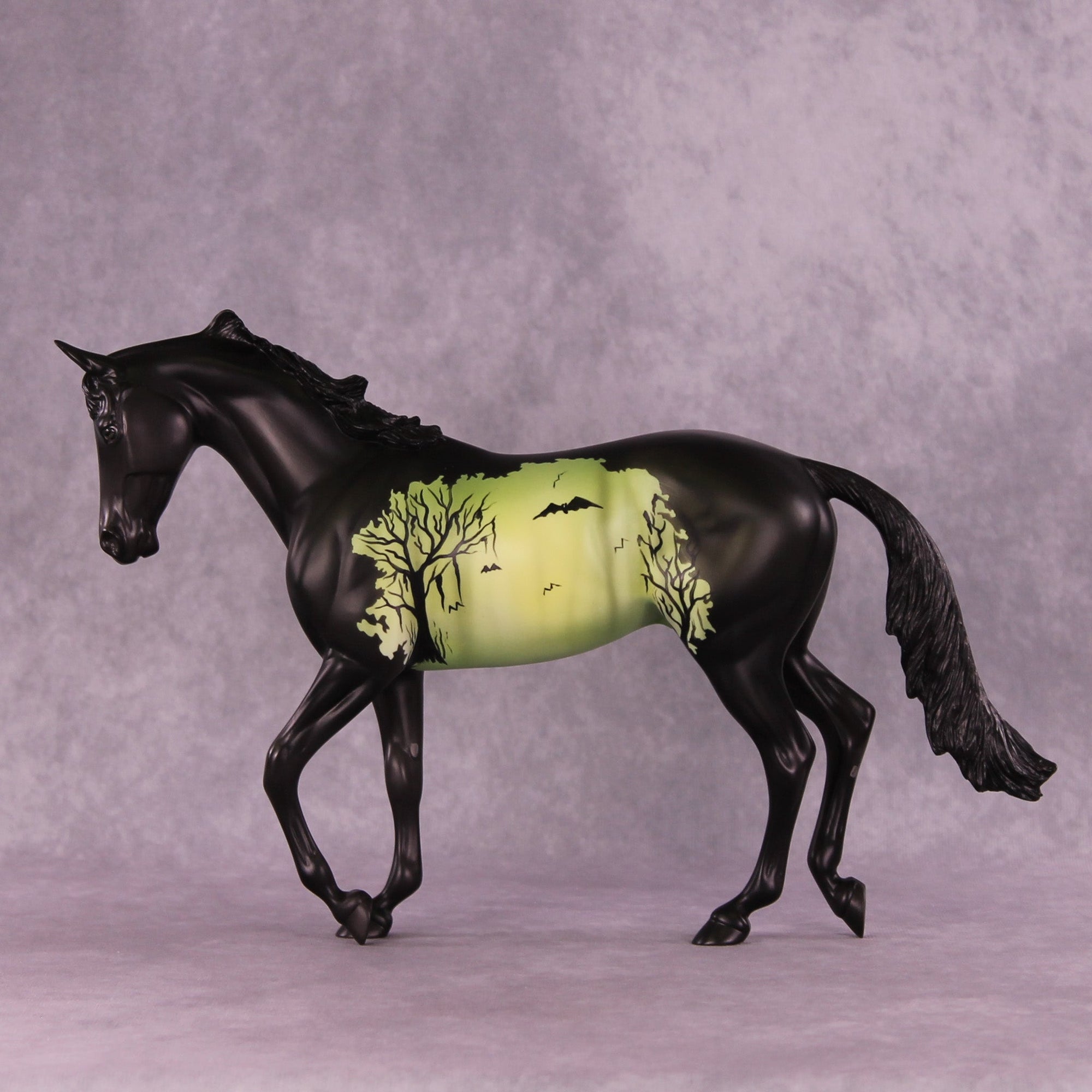 Spooky Scenery OOAK Thoroughbred by Dawn Quick MM25 Group B