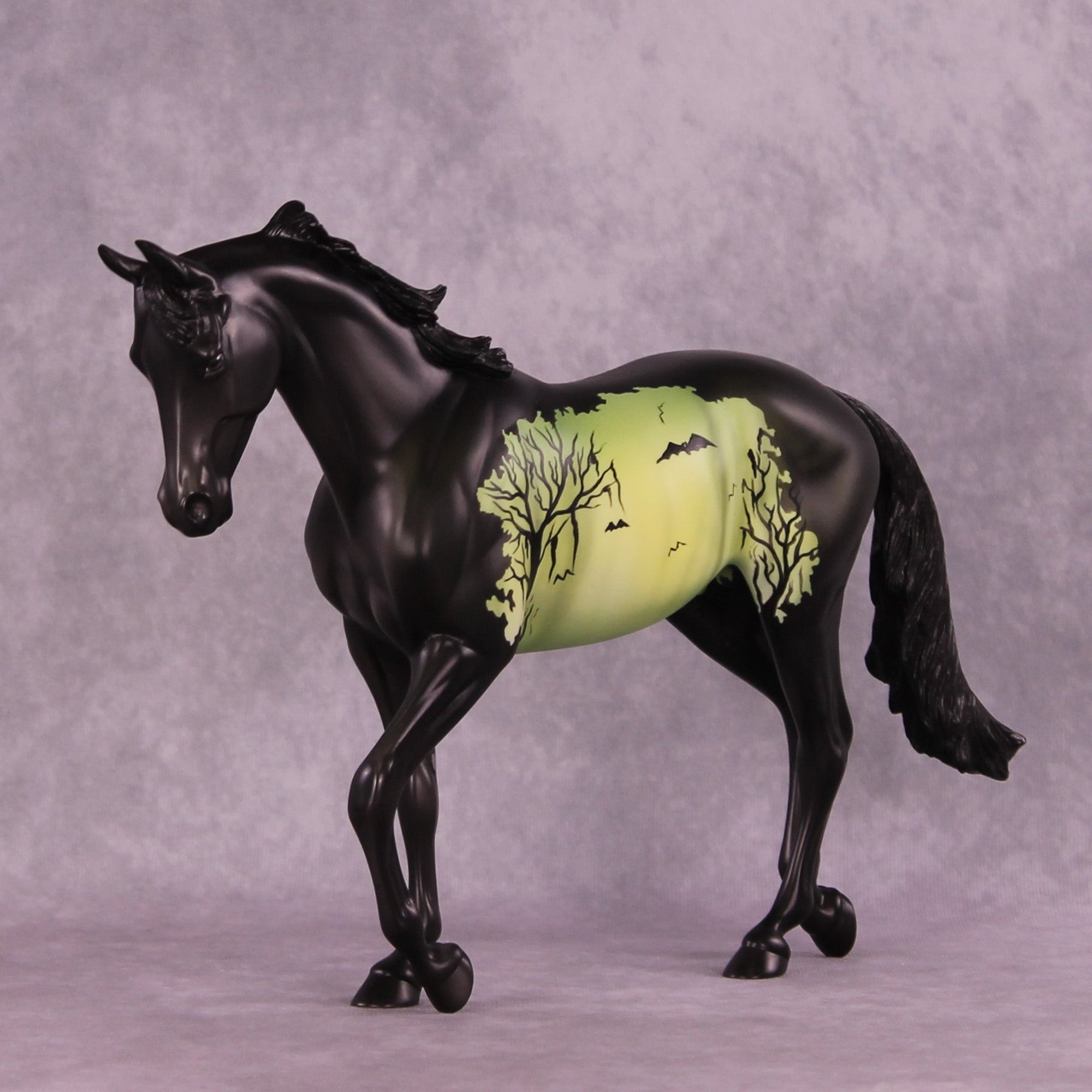 Spooky Scenery OOAK Thoroughbred by Dawn Quick MM25 Group B