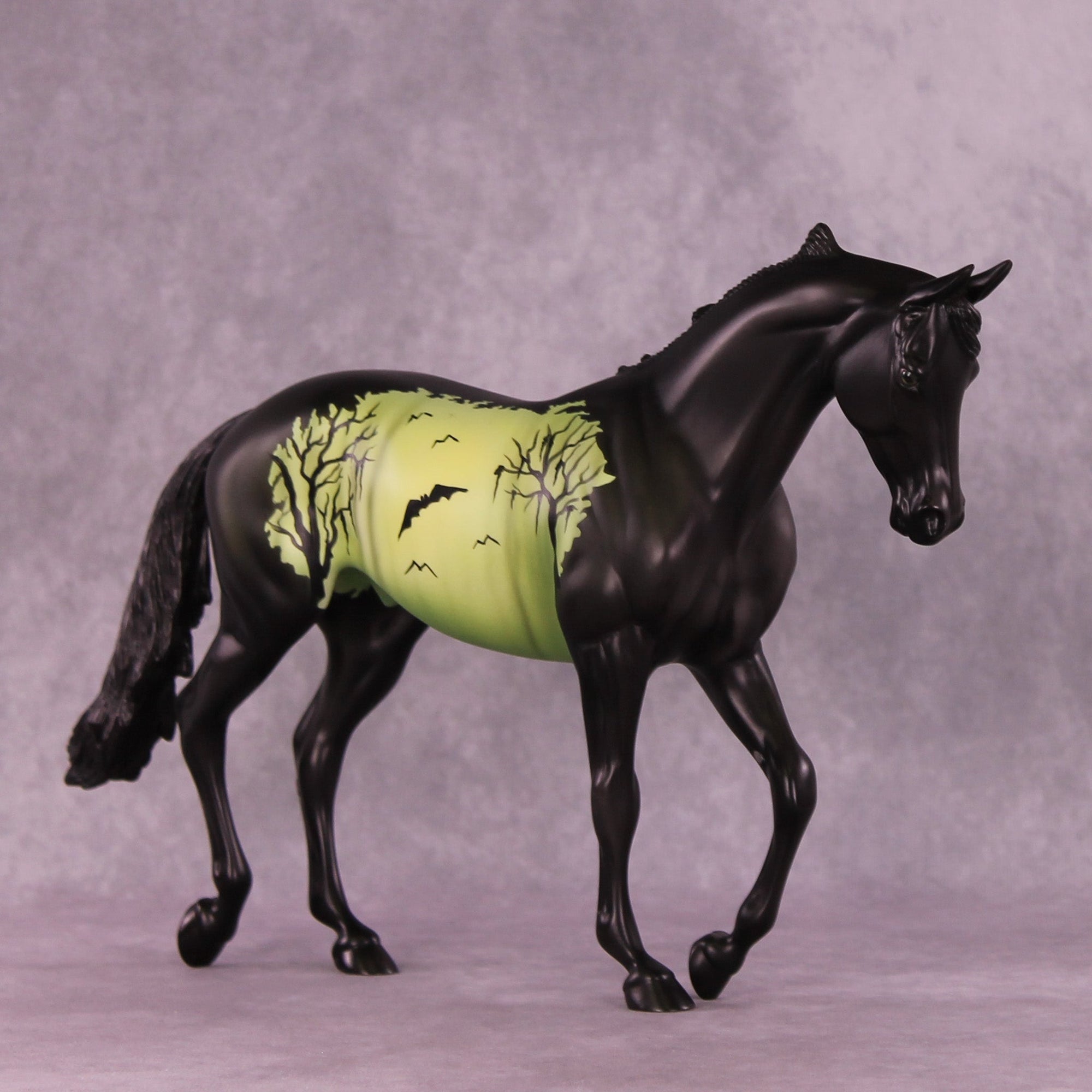 Spooky Scenery OOAK Thoroughbred by Dawn Quick MM25 Group B