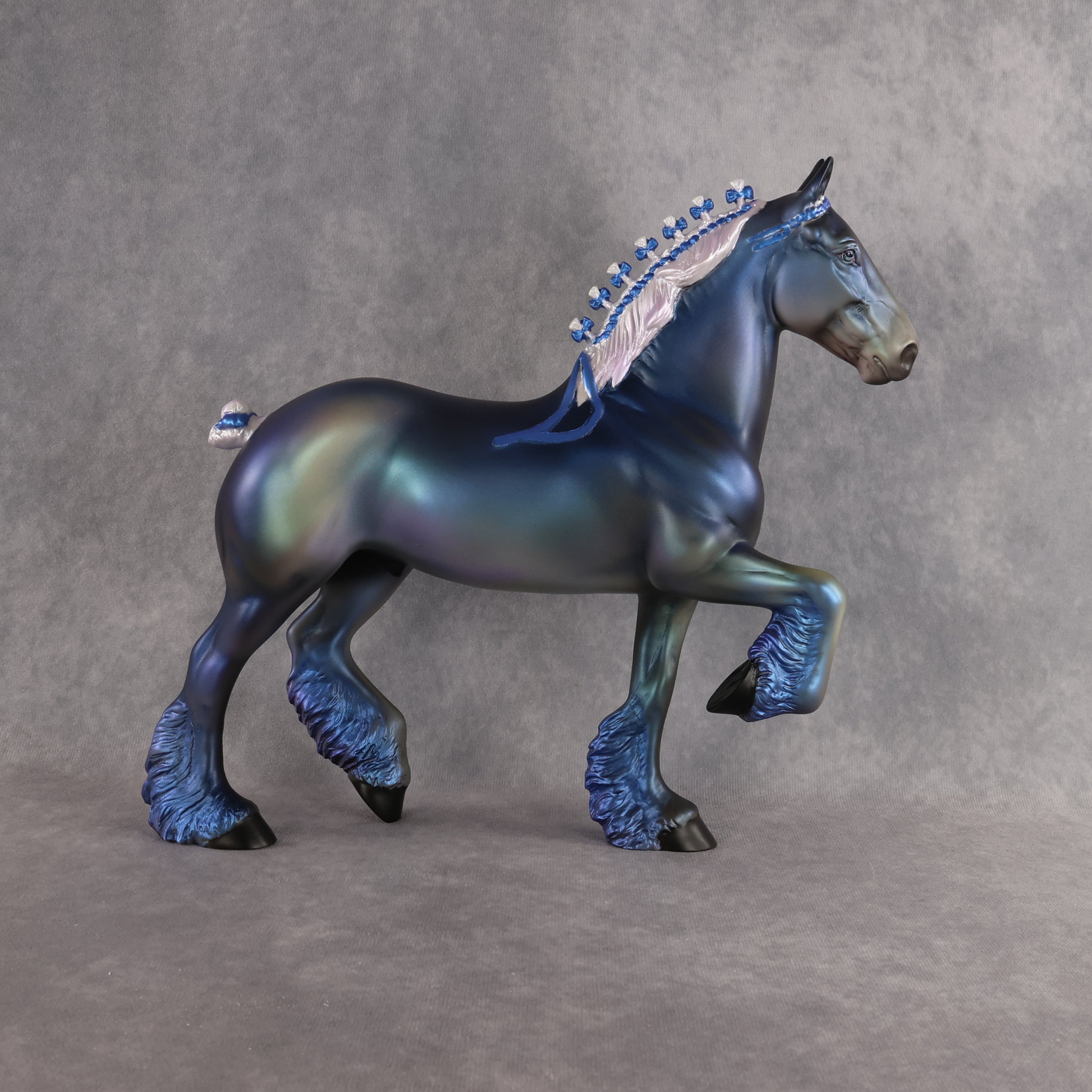 Spooky Scaries OOAK Trotting Drafter by Aimi Hettinger DDOOAKs26