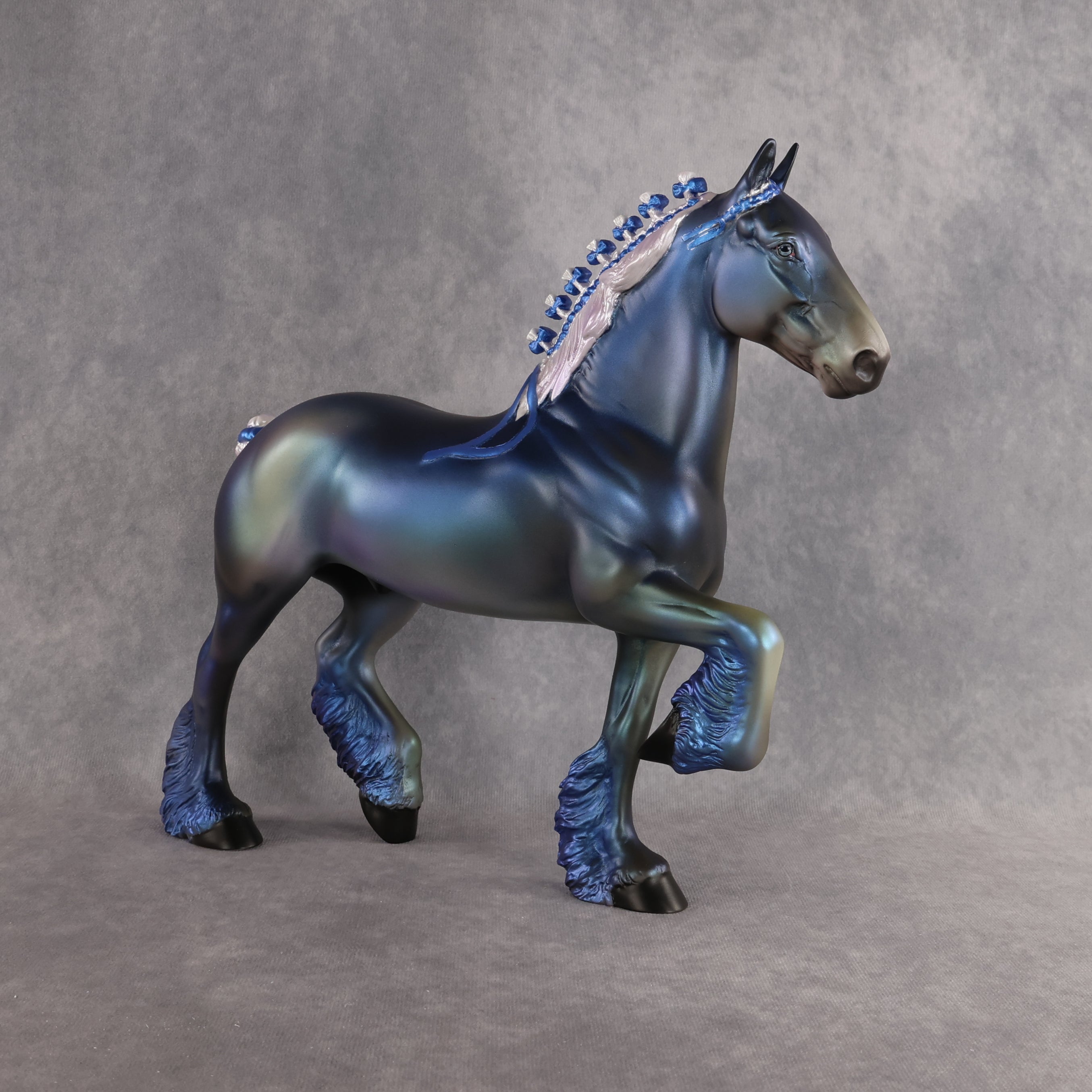 Spooky Scaries OOAK Trotting Drafter by Aimi Hettinger DDOOAKs26
