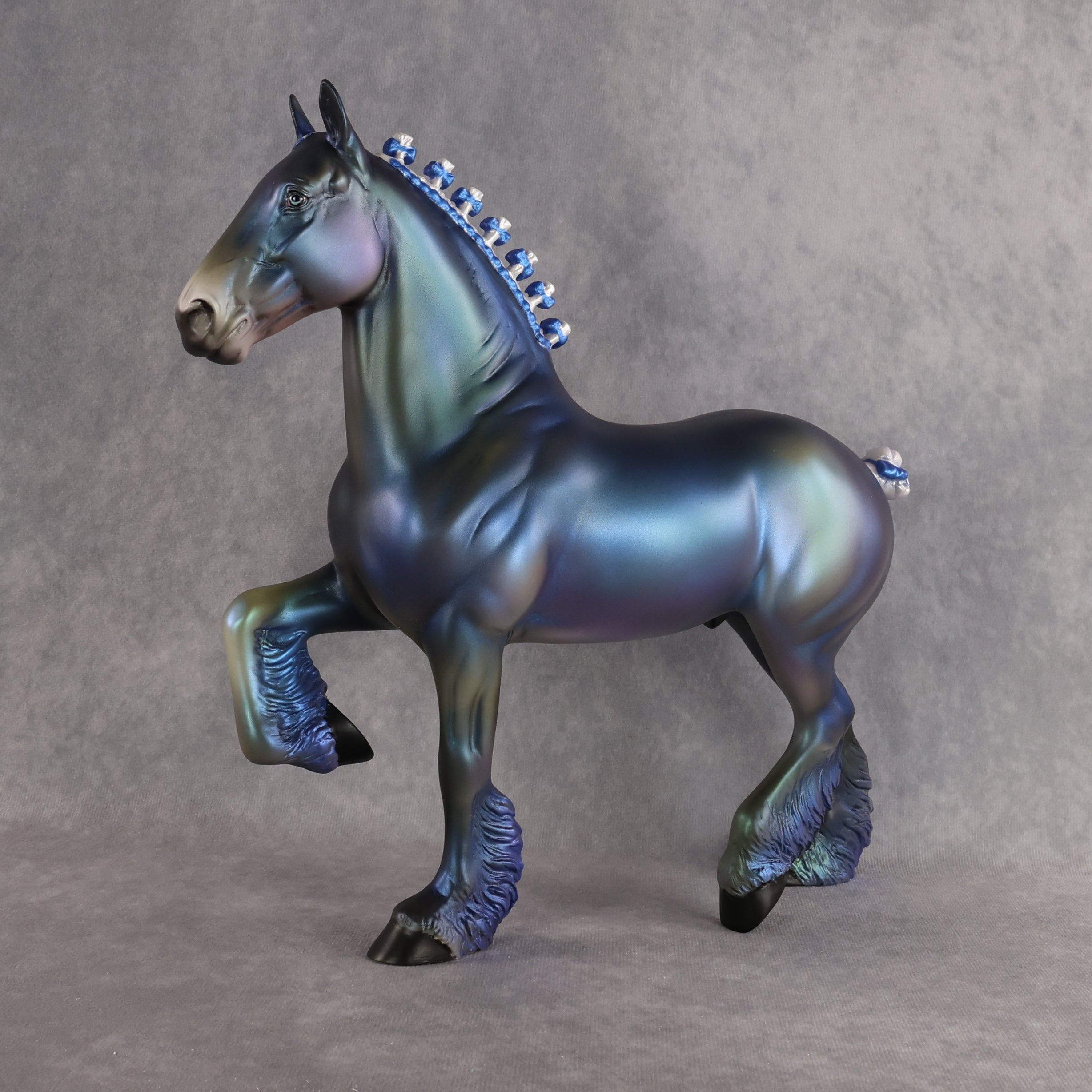Spooky Scaries OOAK Trotting Drafter by Aimi Hettinger DDOOAKs26