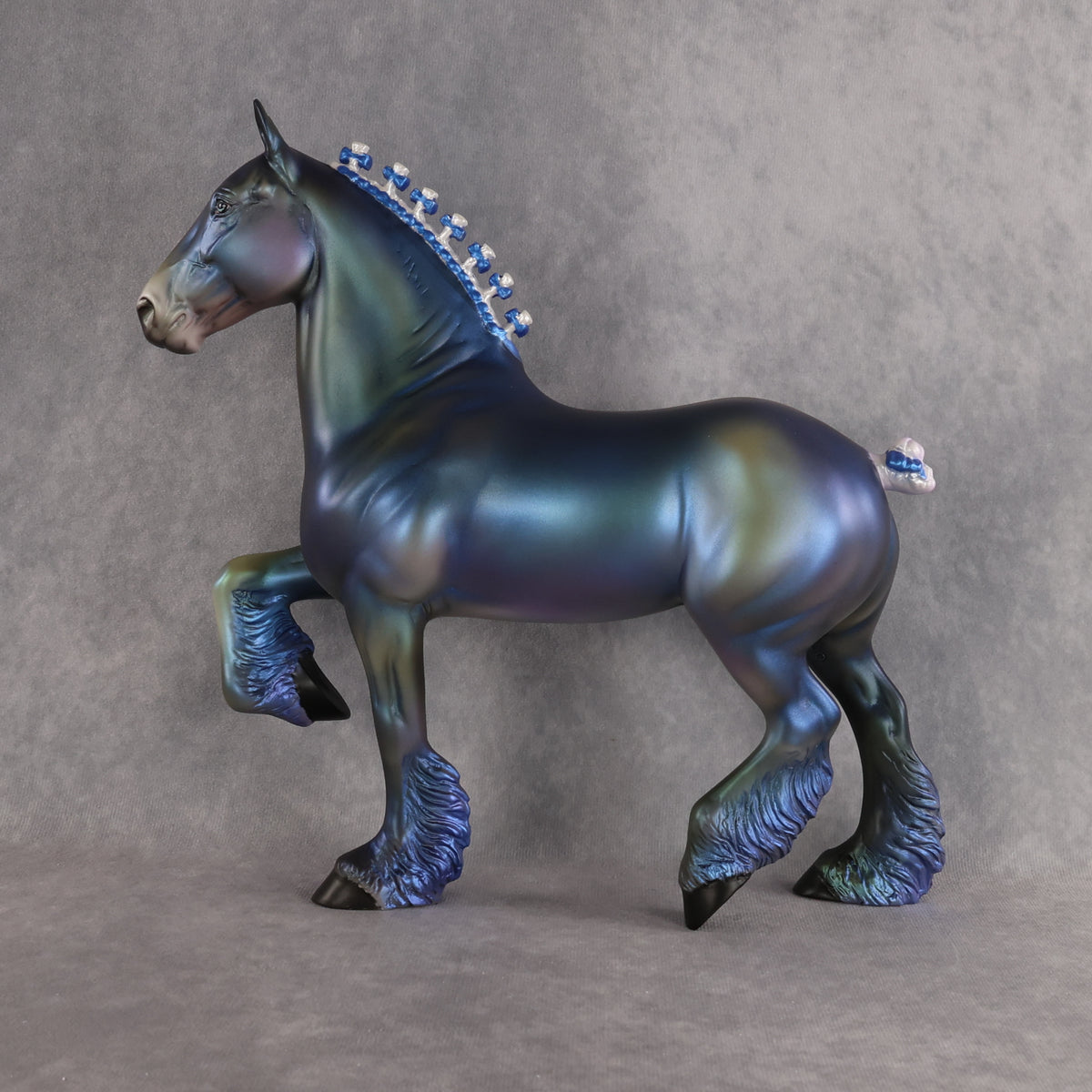 Spooky Scaries OOAK Trotting Drafter by Aimi Hettinger DDOOAKs26