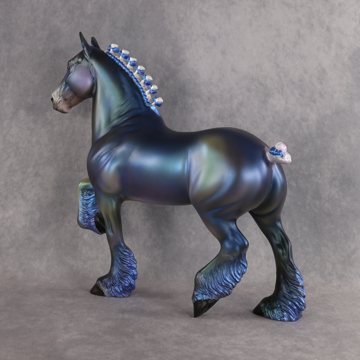 Spooky Scaries OOAK Trotting Drafter by Aimi Hettinger DDOOAKs26