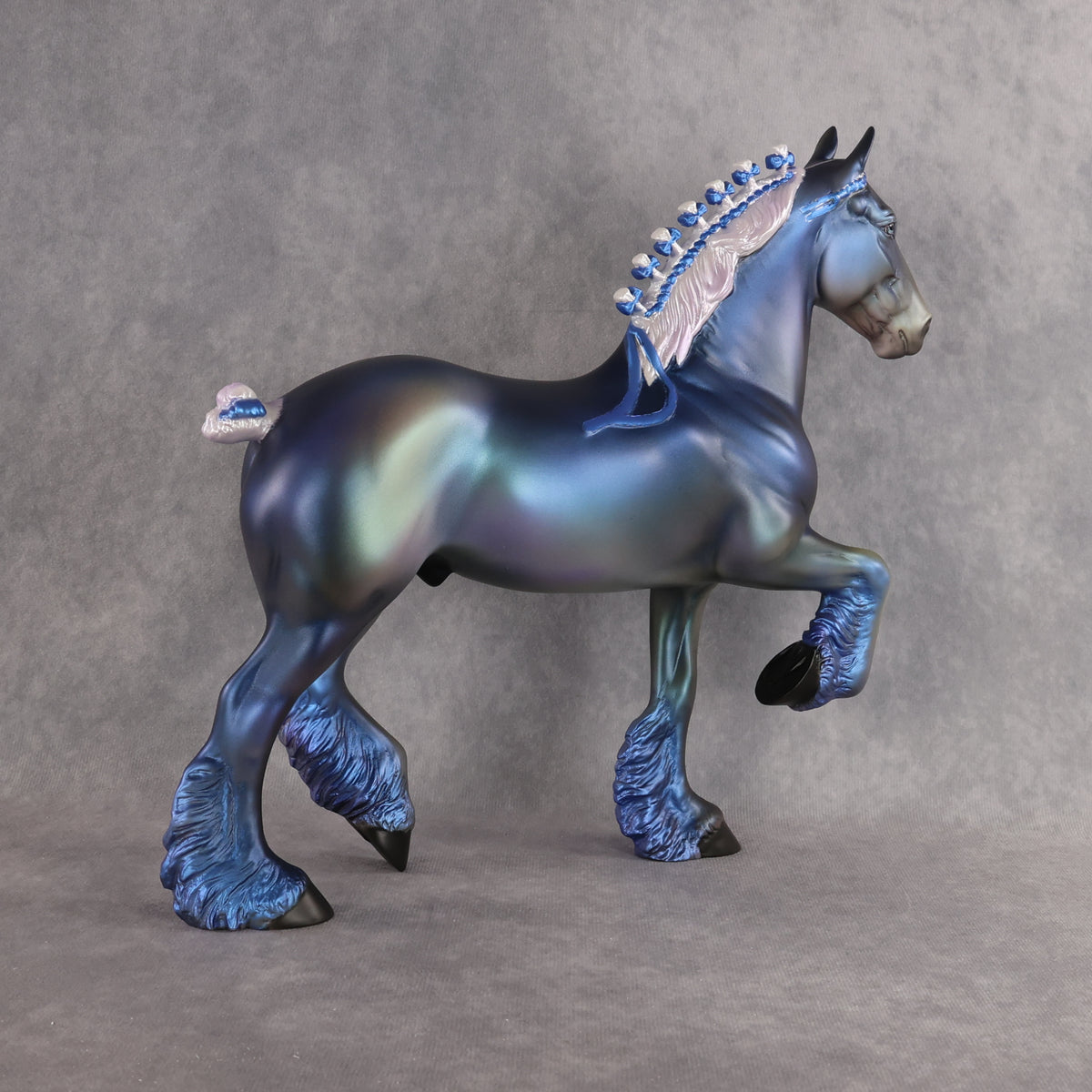 Spooky Scaries OOAK Trotting Drafter by Aimi Hettinger DDOOAKs26