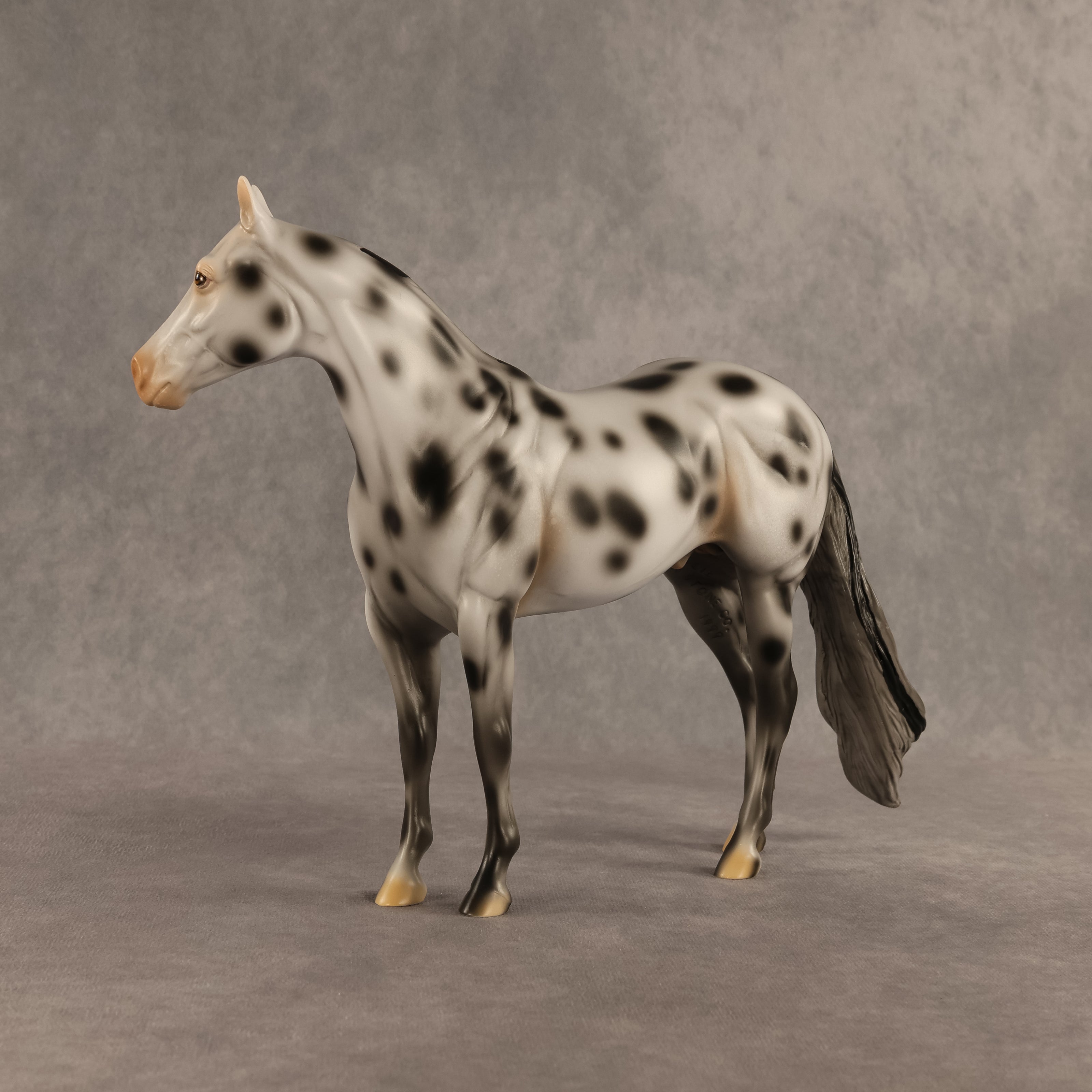 Spotted Owl OOAK Ideal Stock Horse by Madi Wiseman DDOOAKs26
