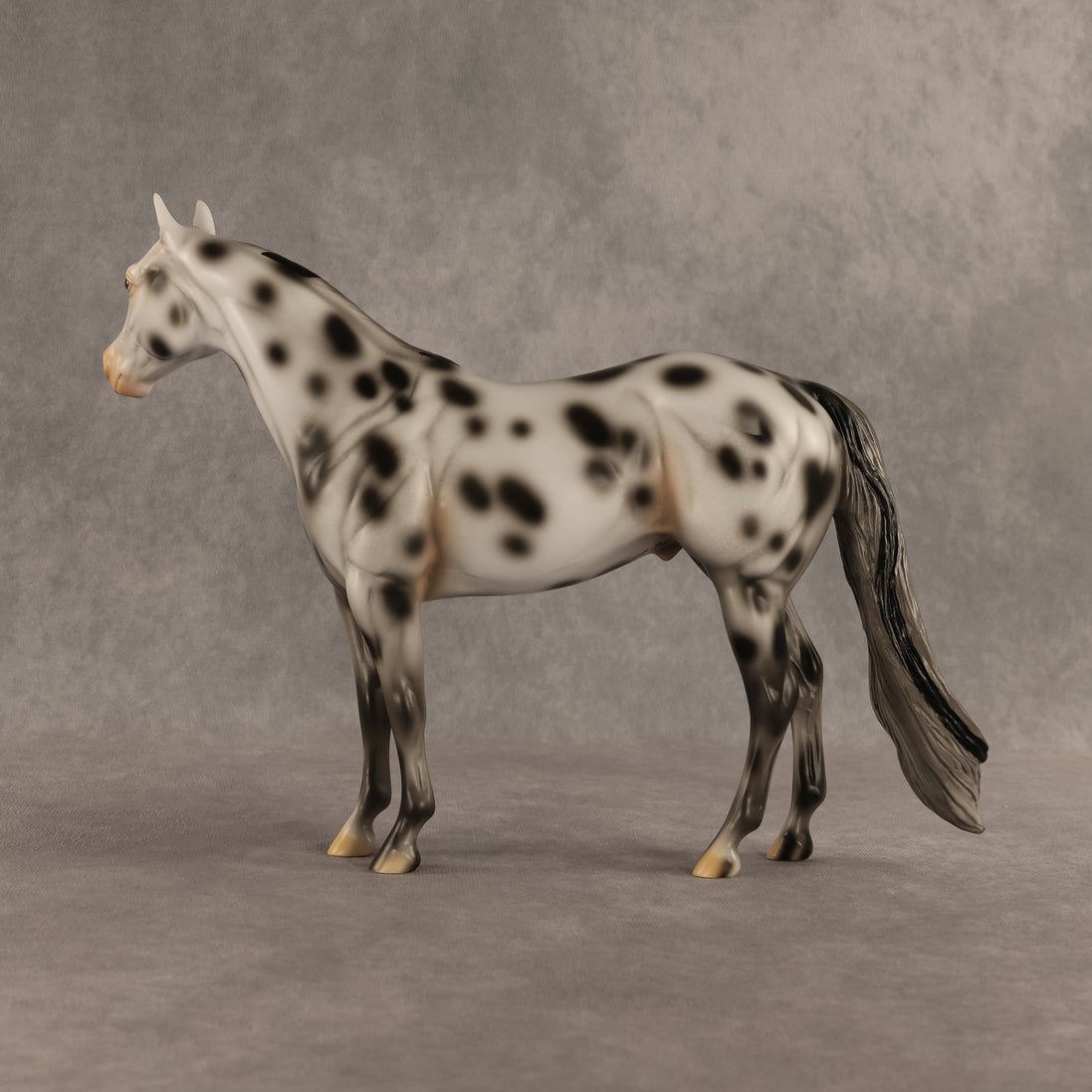 Spotted Owl OOAK Ideal Stock Horse by Madi Wiseman DDOOAKs26