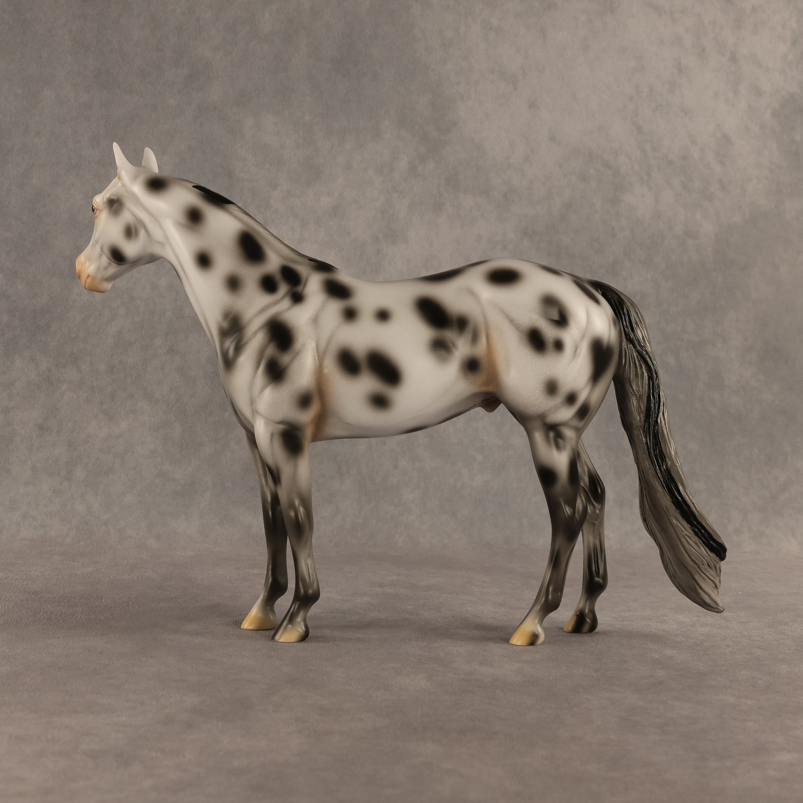 Spotted Owl OOAK Ideal Stock Horse by Madi Wiseman DDOOAKs26