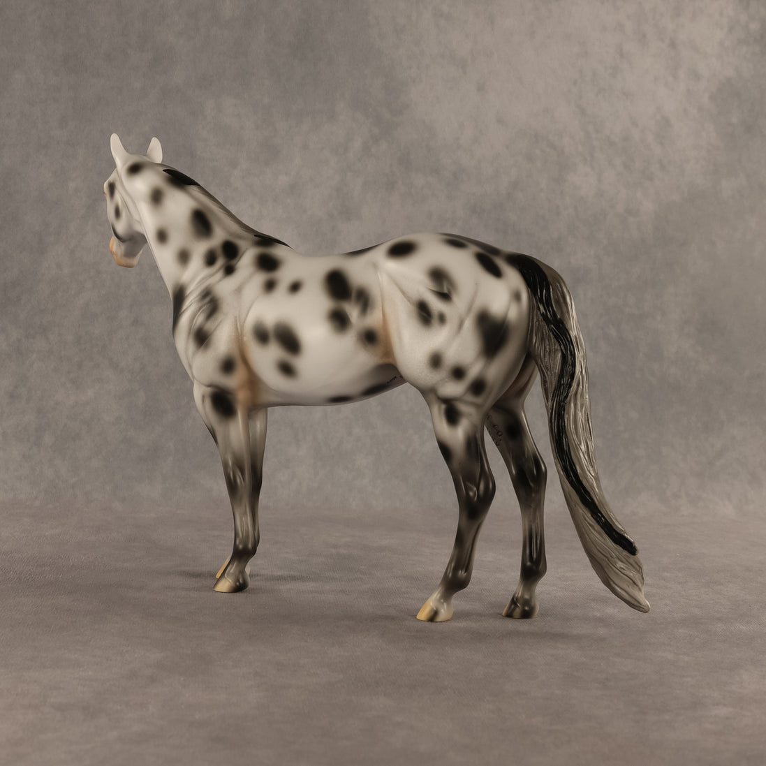 Spotted Owl OOAK Ideal Stock Horse by Madi Wiseman DDOOAKs26