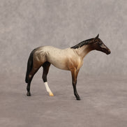 Spotted Shadow OOAK Chip Thoroughbred  by Alex Fortman EQ26
