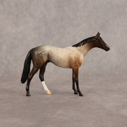 Spotted Shadow OOAK Chip Thoroughbred  by Alex Fortman EQ26