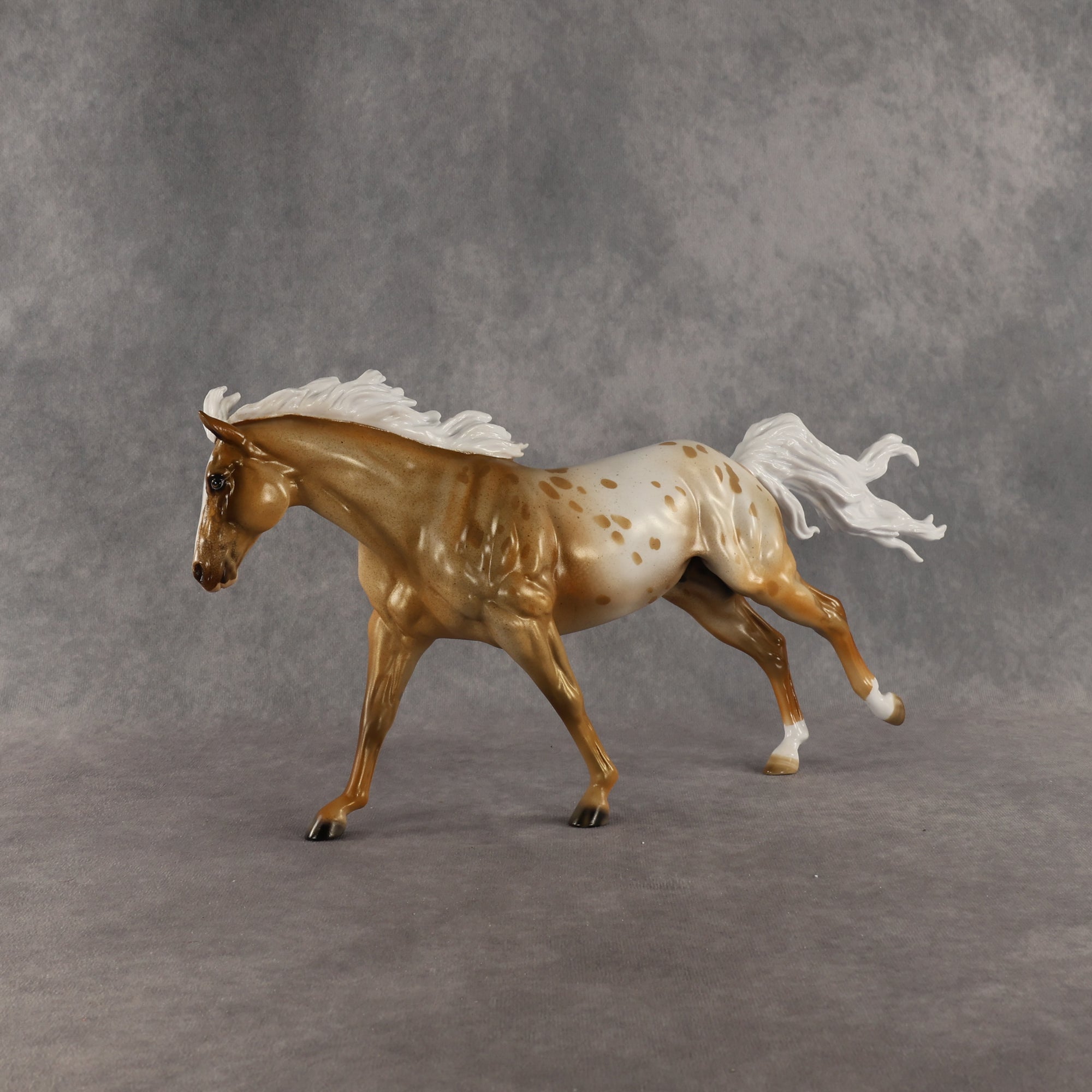 Spotty OOAK FCM Remington by Julie Keim DDOOAKs26
