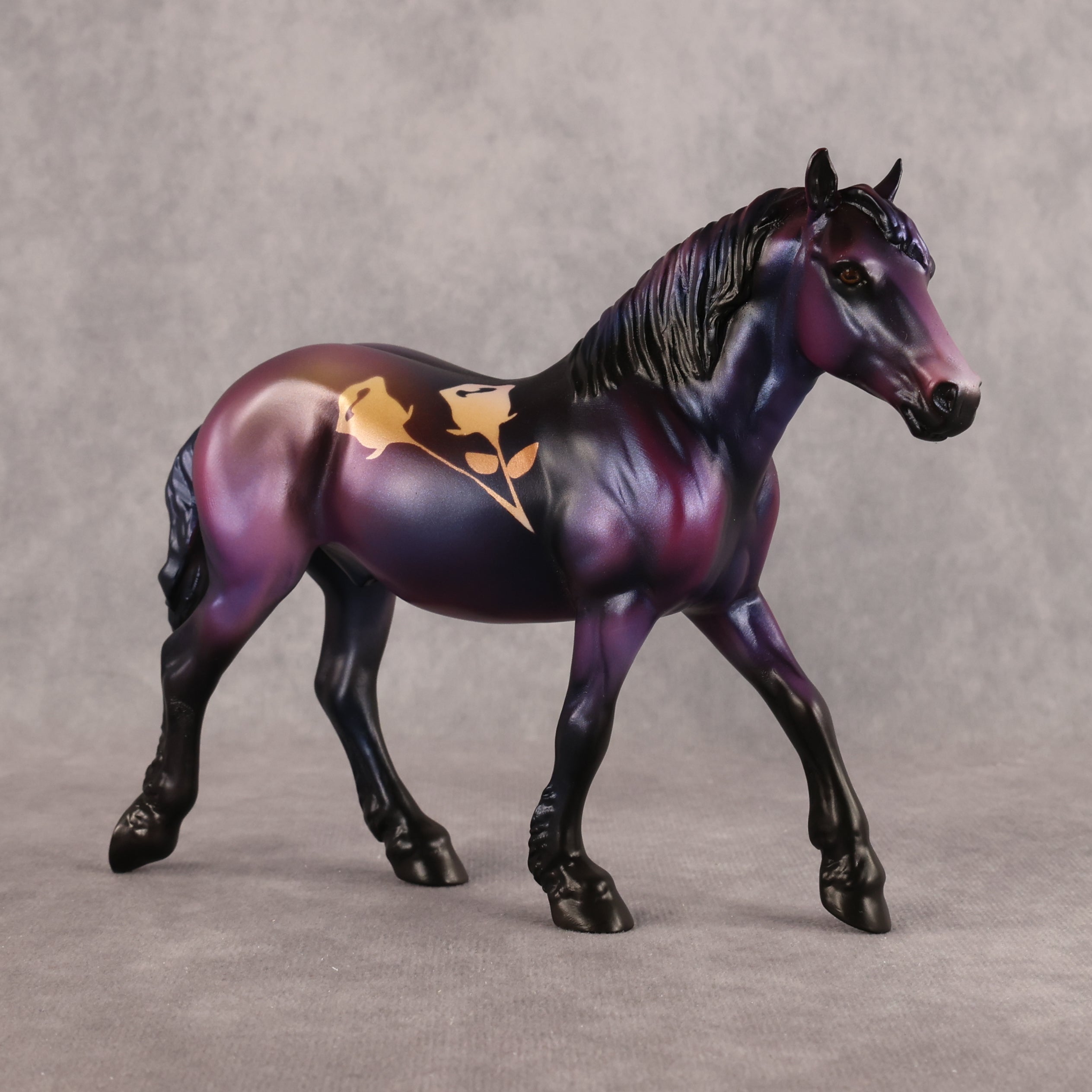 Stained Ink OOAK Pebble Drafter by Enrique Duarte WC26