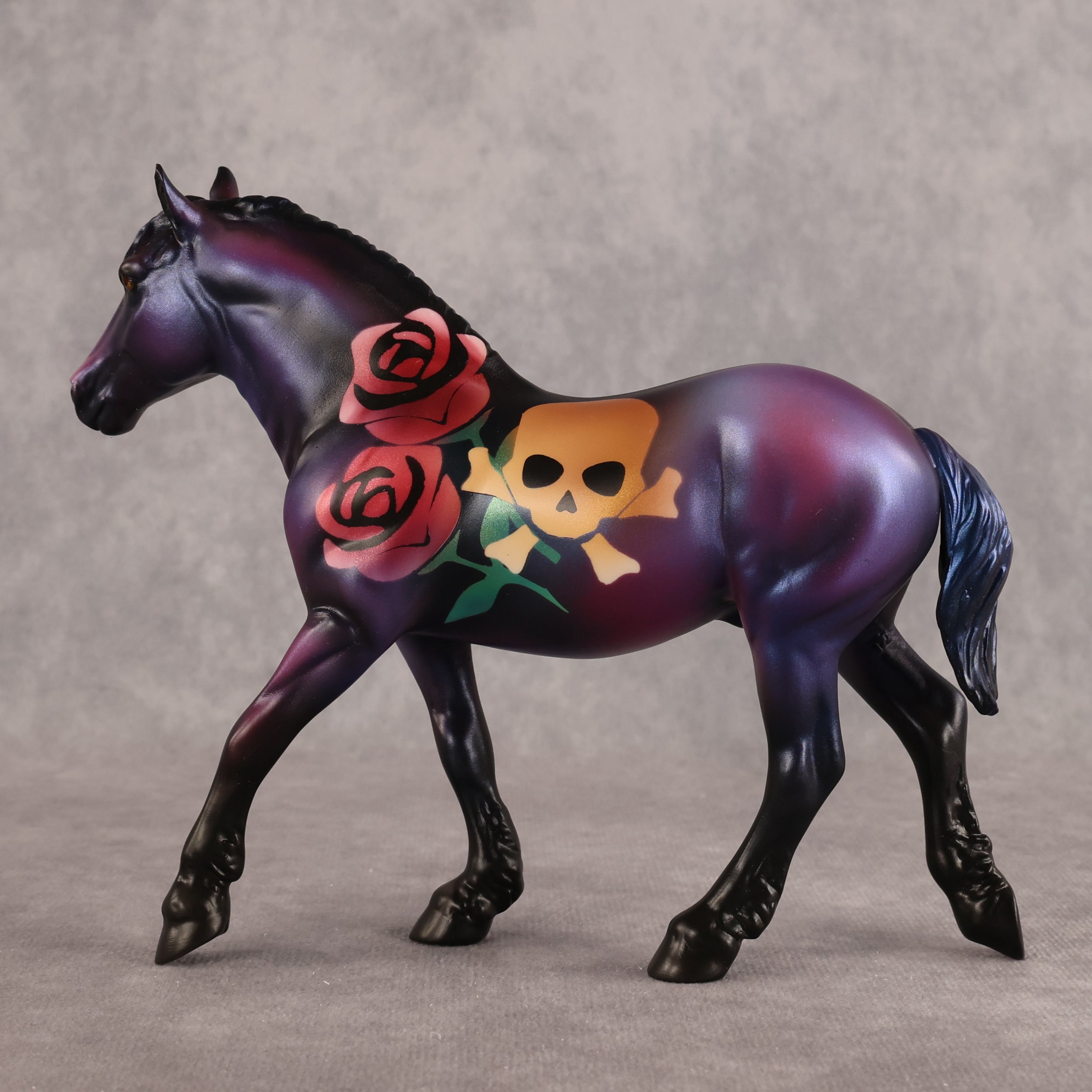 Stained Ink OOAK Pebble Drafter by Enrique Duarte WC26