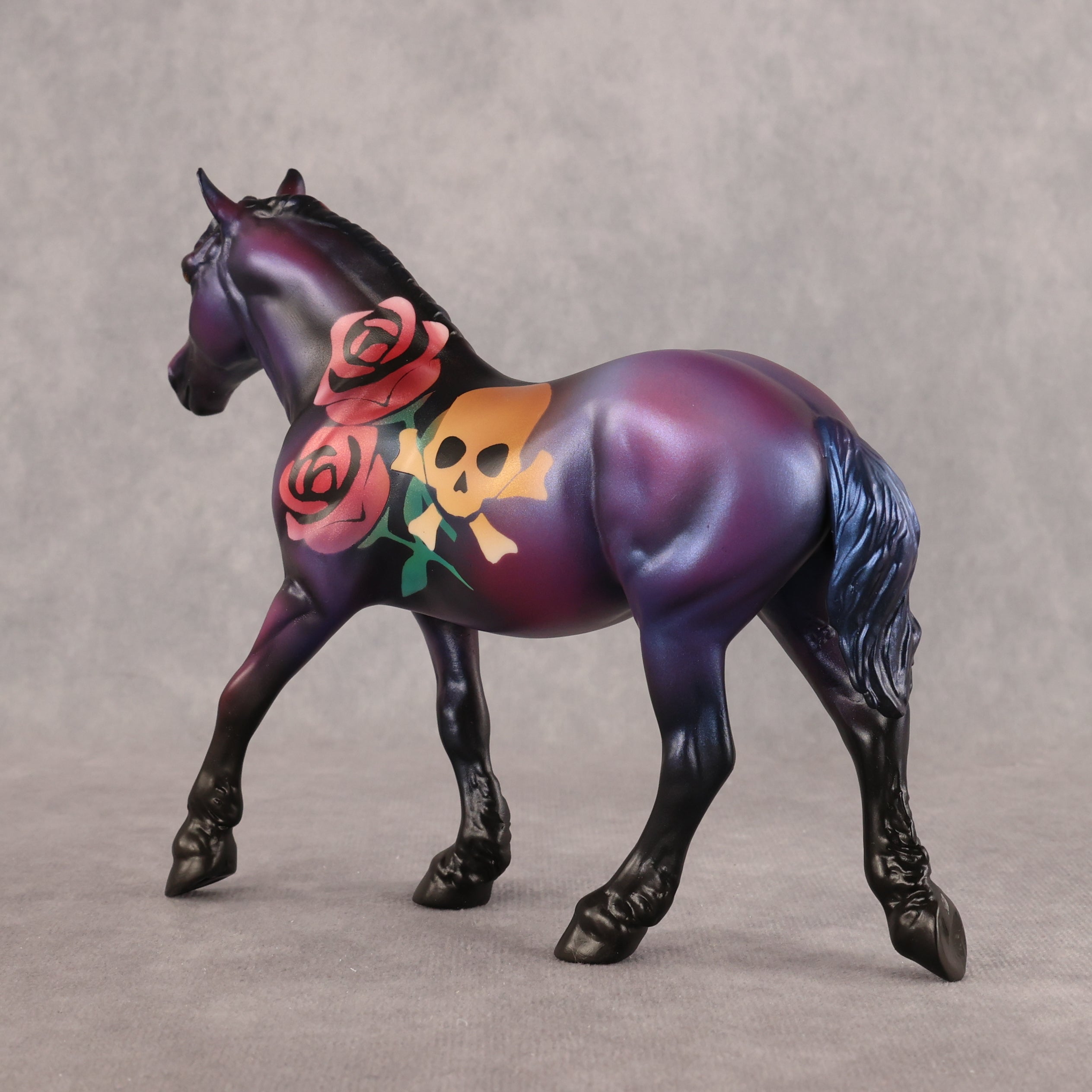 Stained Ink OOAK Pebble Drafter by Enrique Duarte WC26