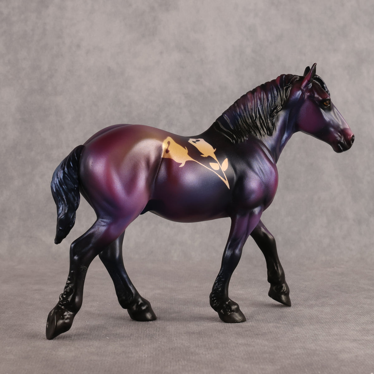 Stained Ink OOAK Pebble Drafter by Enrique Duarte WC26