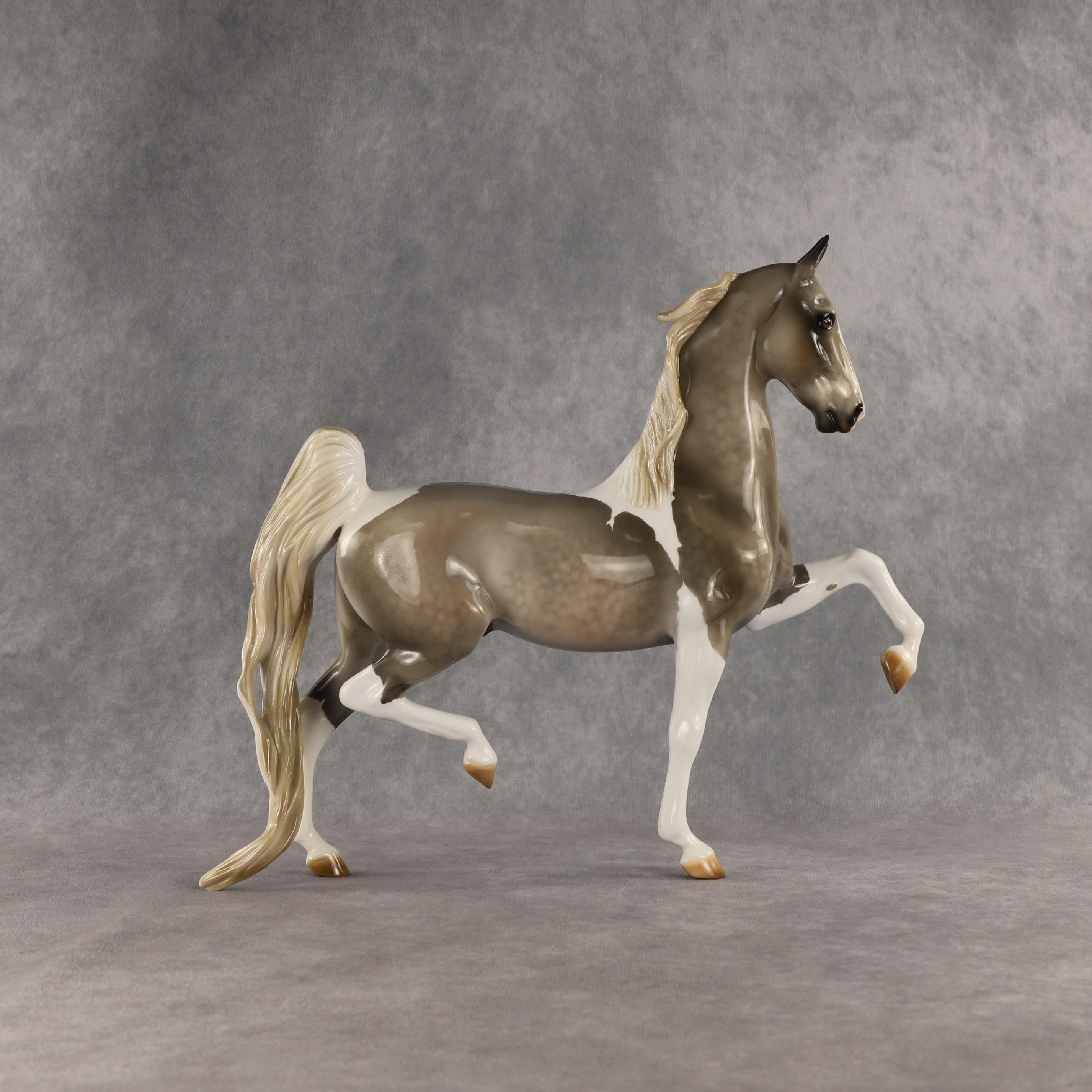 Stalagmite OOAK Saddlebred by Julie Keim DDOOAKs26