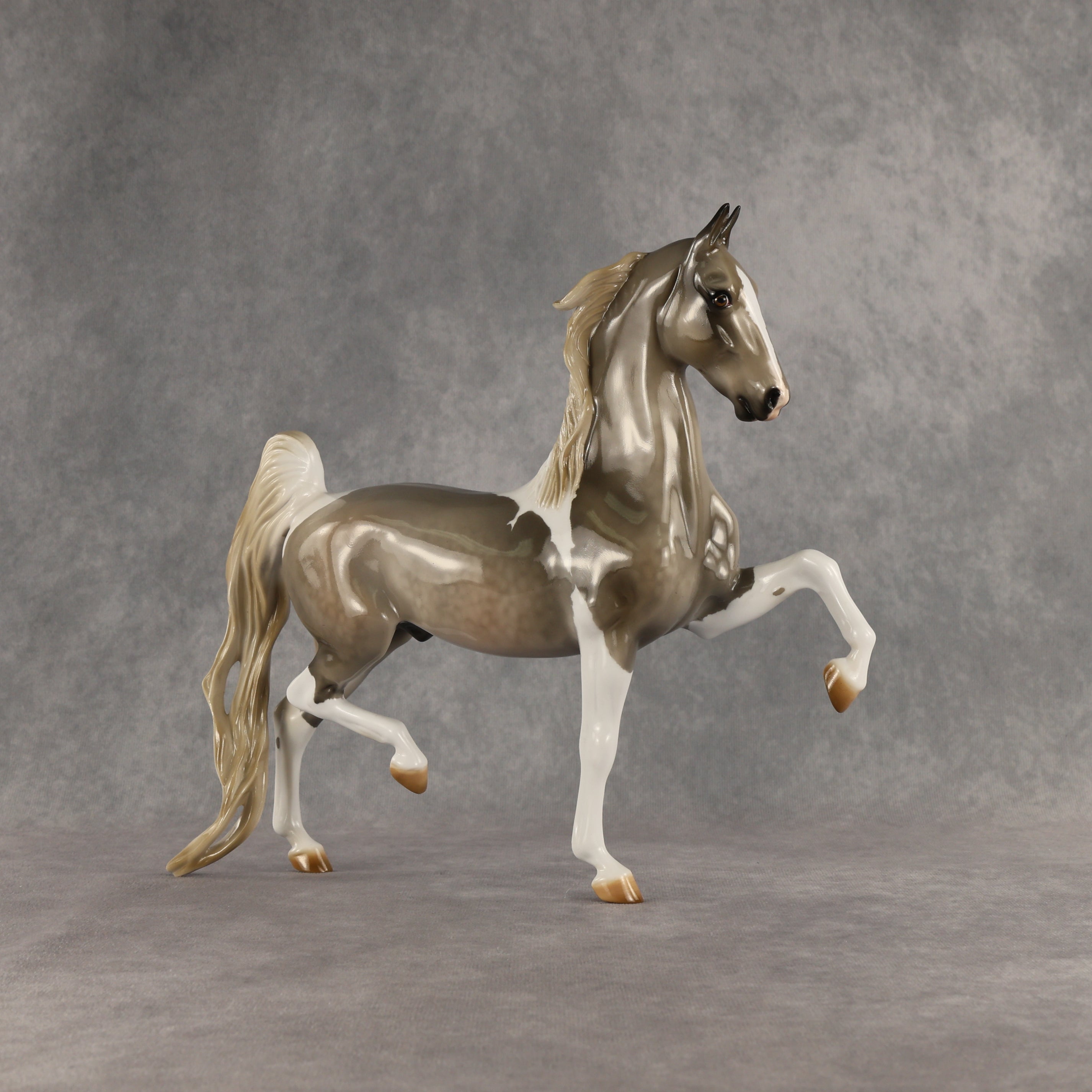 Stalagmite OOAK Saddlebred by Julie Keim DDOOAKs26