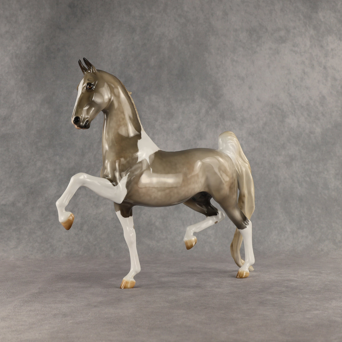 Stalagmite OOAK Saddlebred by Julie Keim DDOOAKs26