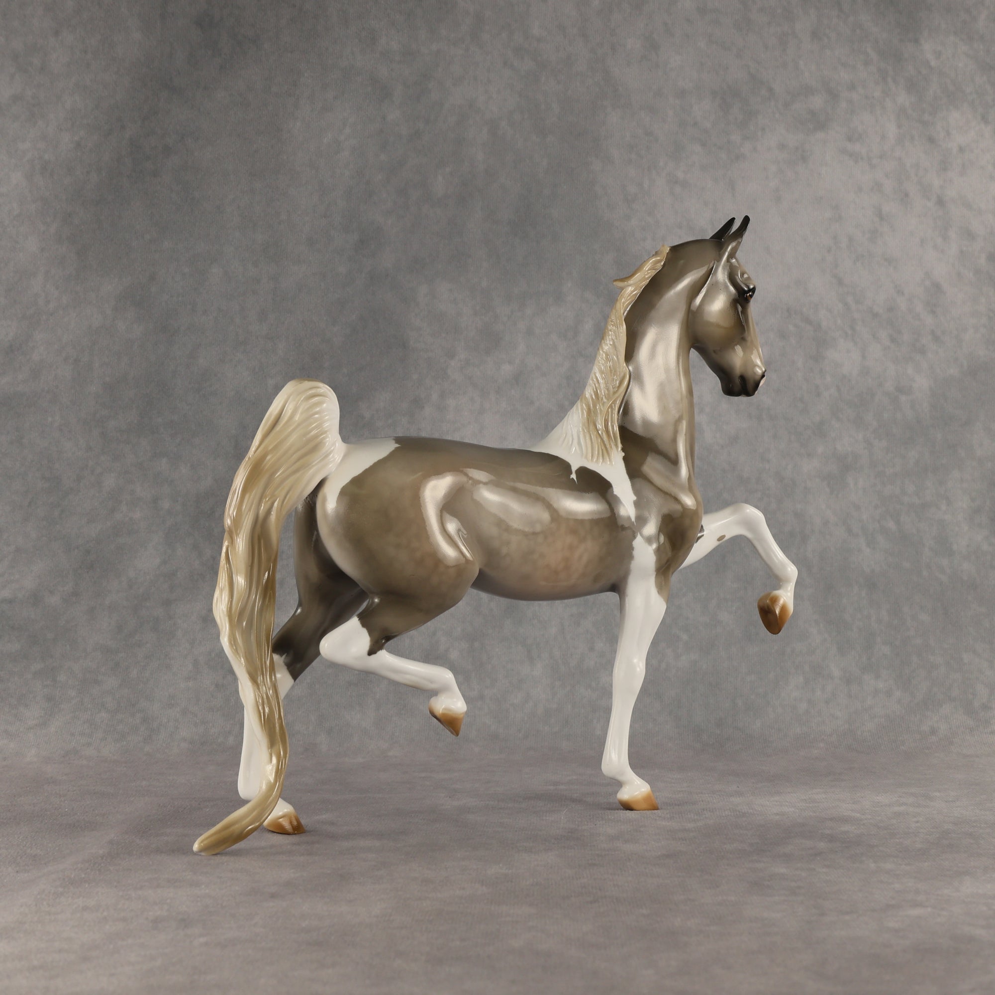 Stalagmite OOAK Saddlebred by Julie Keim DDOOAKs26