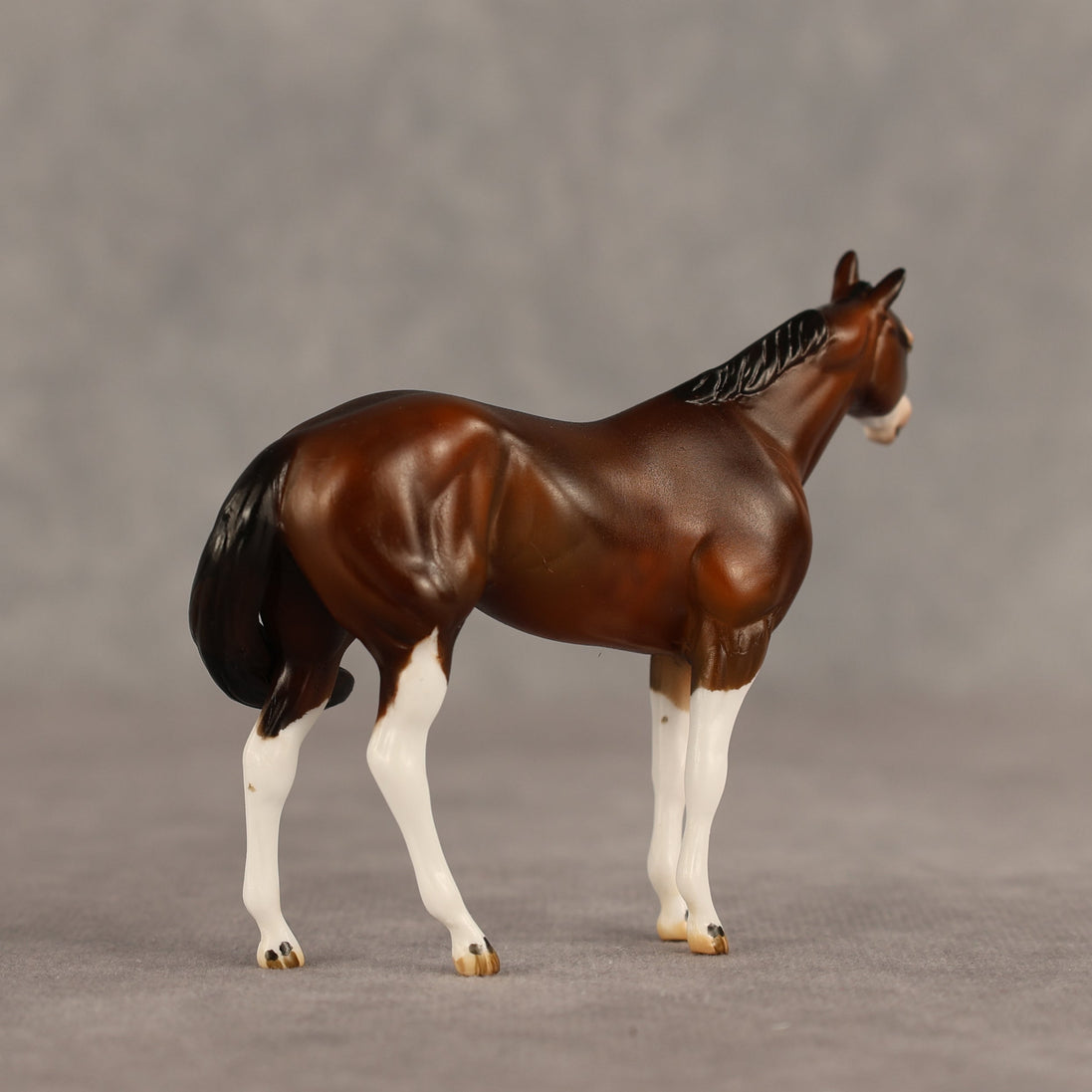 Standout OOAK FCM Chip Stock Horse by Julie Keim SHCF26