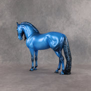 SAMPLE Starborn LE-5 Run Dappled Cerulean Blue Factory Custom Andalusian By Ellen Robbins SS0926