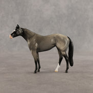 Sterling & Silver OOAK Chip FCM Stock Horse & Chip Foal by Anna Rieck SCD26