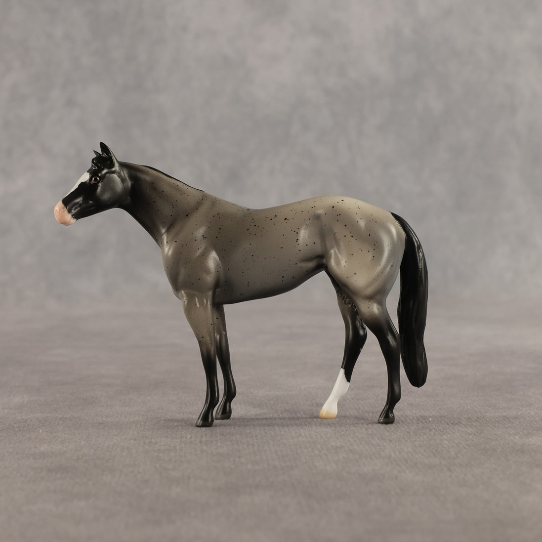 Sterling & Silver OOAK Chip FCM Stock Horse & Chip Foal by Anna Rieck SCD26
