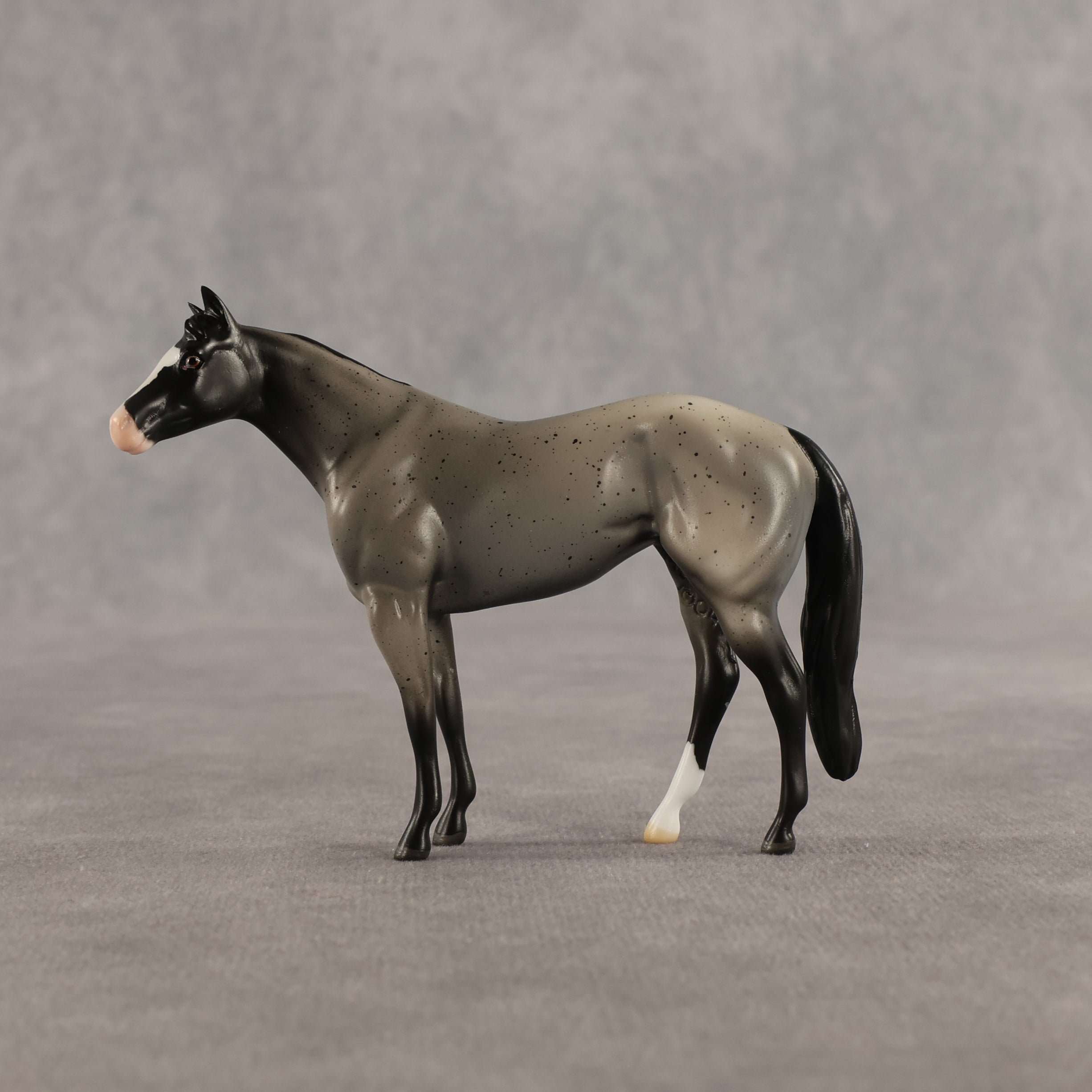 Sterling & Silver OOAK Chip FCM Stock Horse & Chip Foal by Anna Rieck SCD26