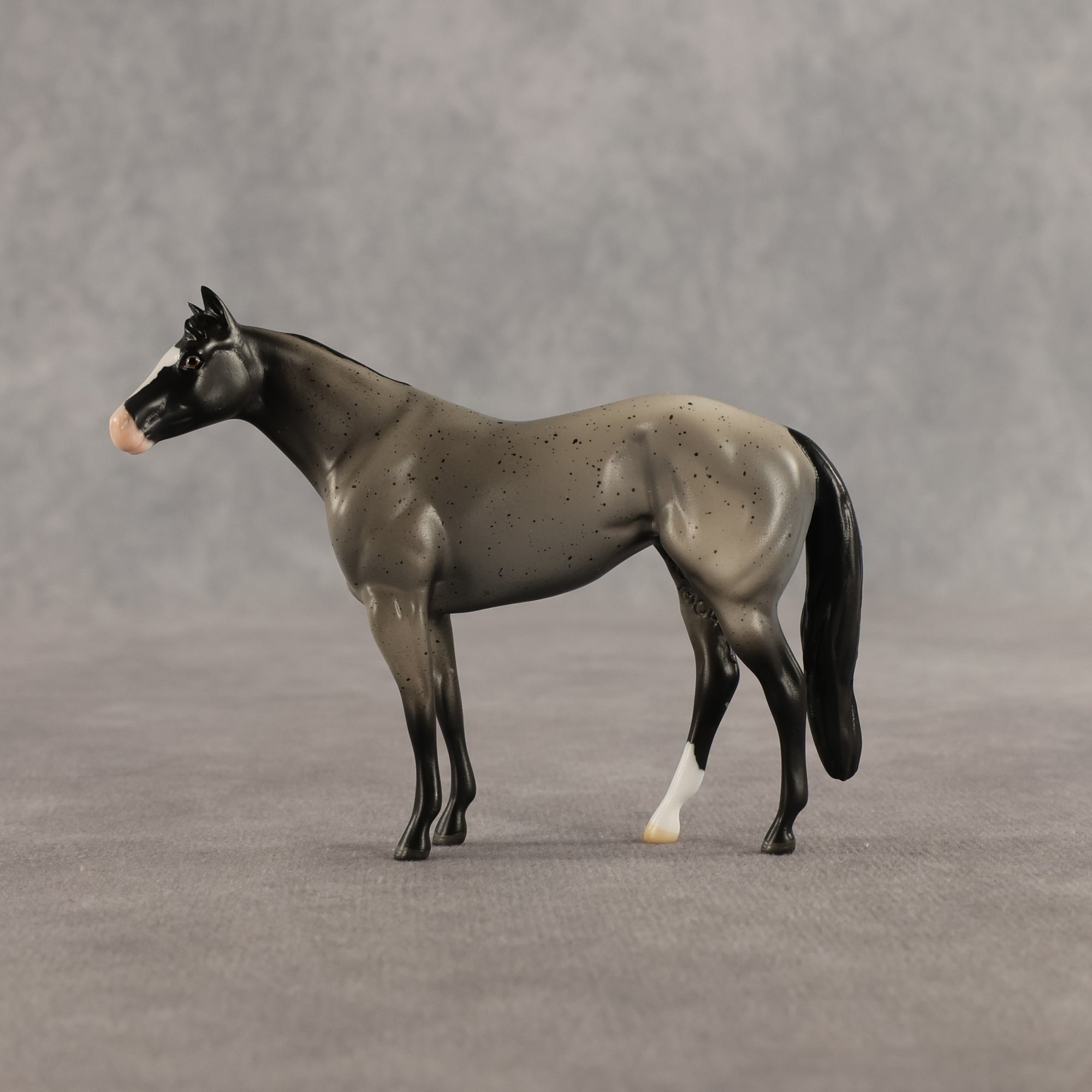 Sterling &amp; Silver OOAK Chip FCM Stock Horse &amp; Chip Foal by Anna Rieck SCD26